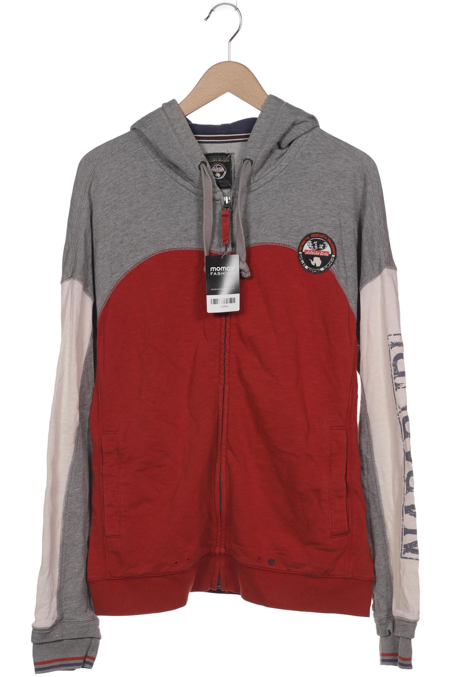 

Napapijri Herren Kapuzenpullover, rot, Gr. 54