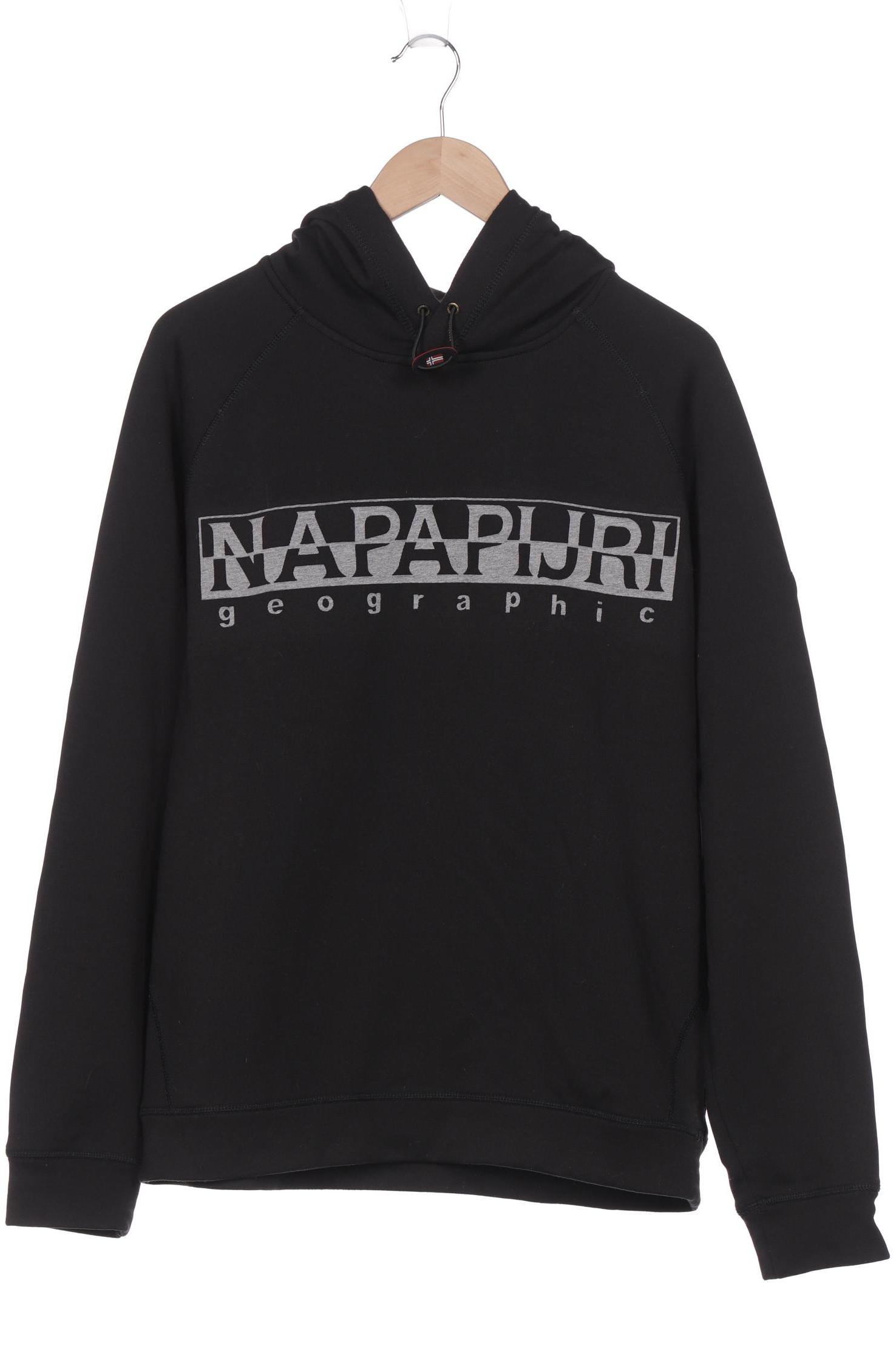 

Napapijri Herren Kapuzenpullover, schwarz, Gr. 54