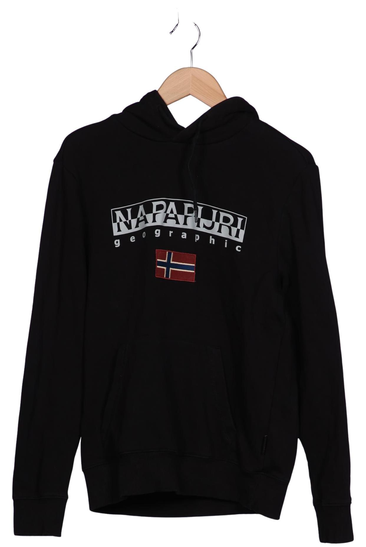 

Napapijri Herren Kapuzenpullover, schwarz, Gr. 46