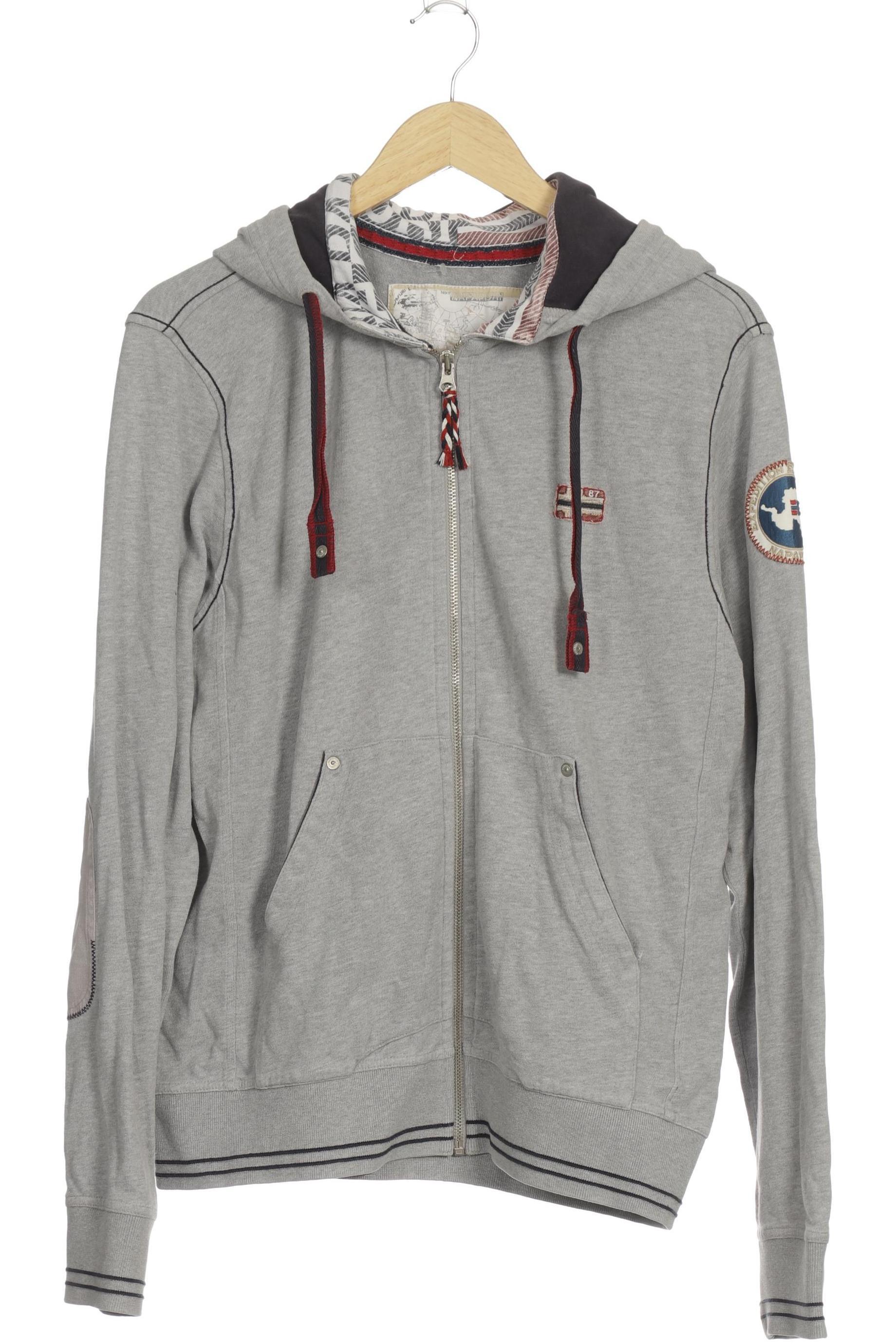 

Napapijri Herren Kapuzenpullover, grau, Gr.