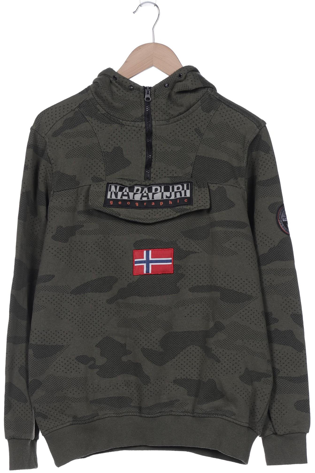 

Napapijri Herren Kapuzenpullover, grün, Gr. 54