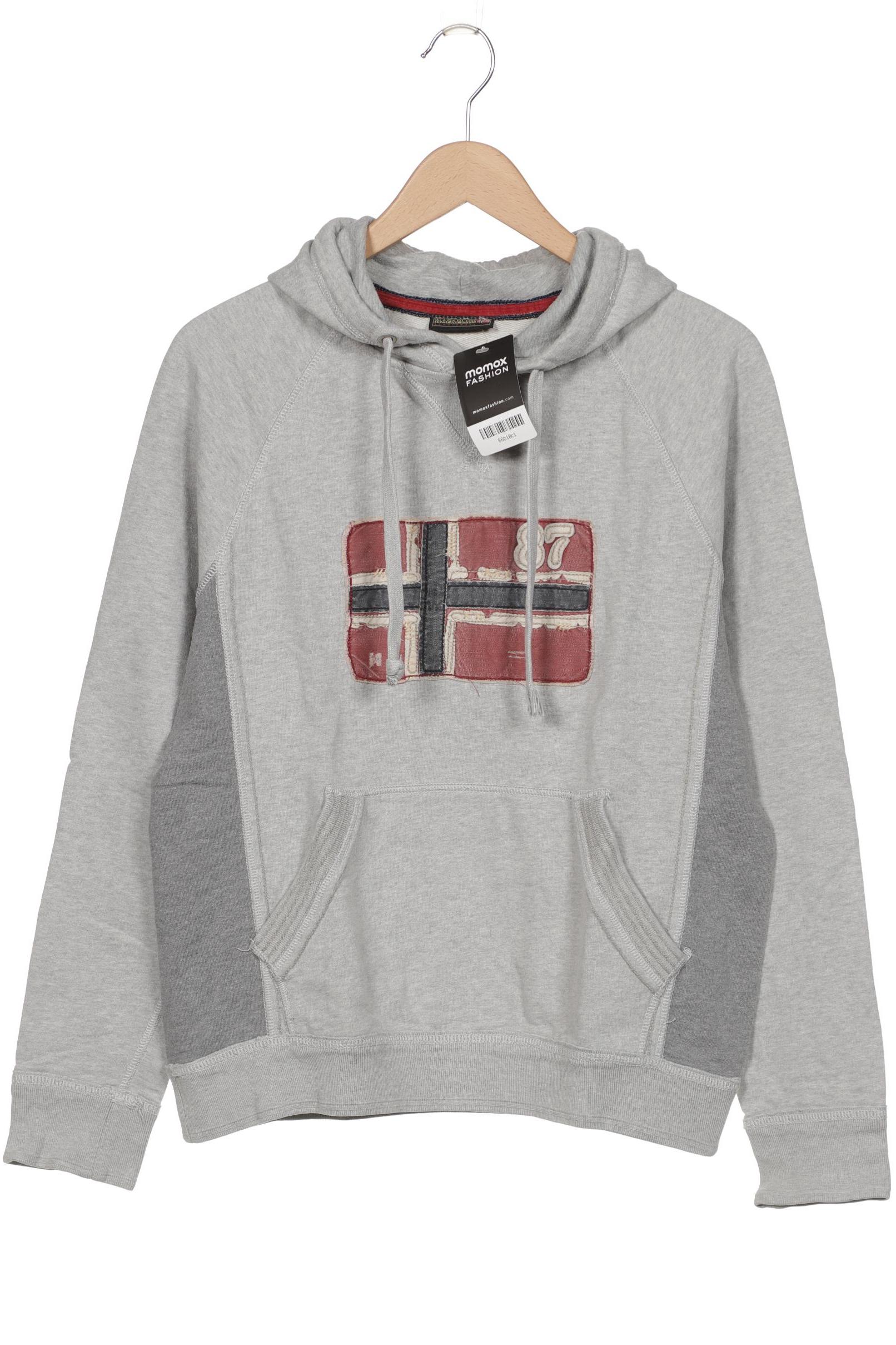 

Napapijri Herren Kapuzenpullover, grau, Gr. 46