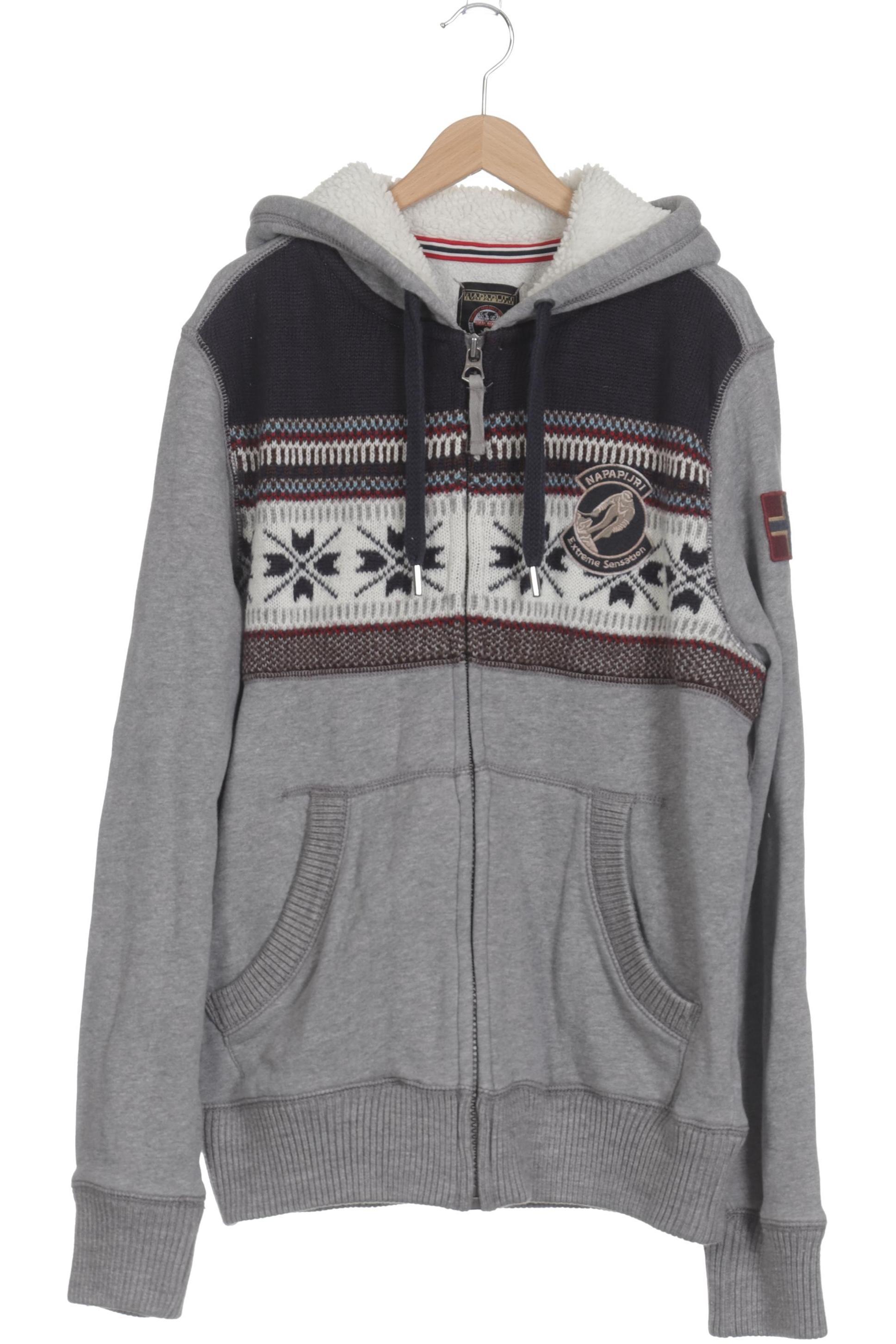 

Napapijri Herren Kapuzenpullover, grau, Gr.