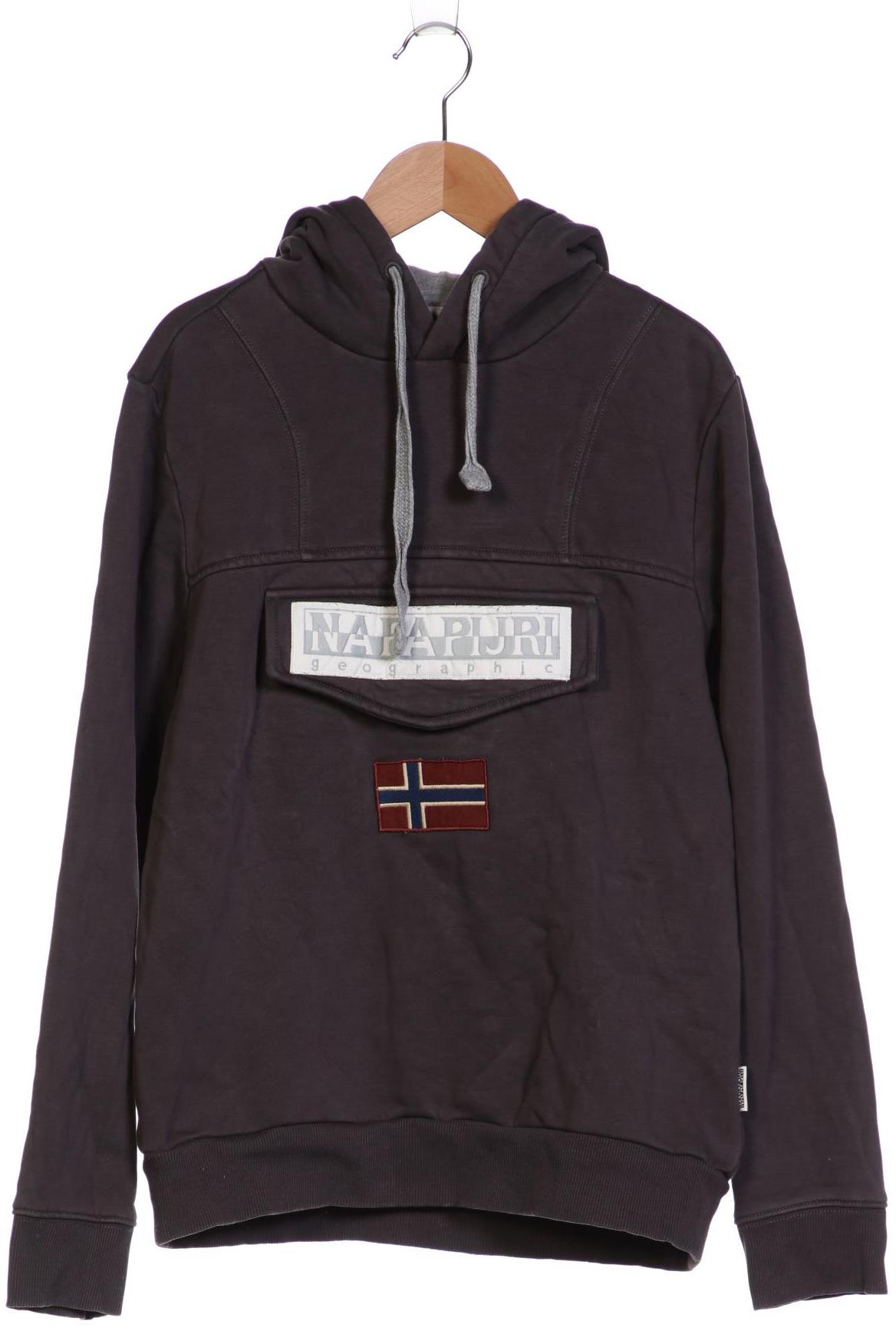 

Napapijri Herren Kapuzenpullover, grau, Gr. 46