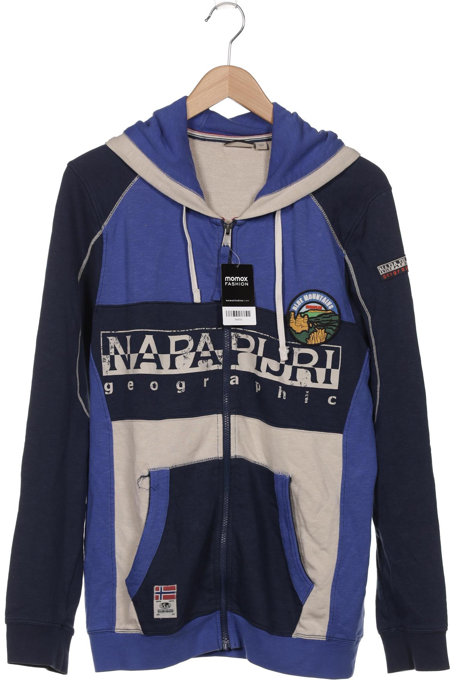 

Napapijri Herren Kapuzenpullover, blau, Gr. 52