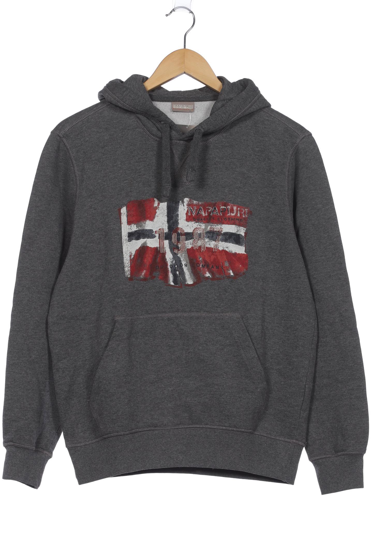 

Napapijri Herren Kapuzenpullover, grau, Gr. 48