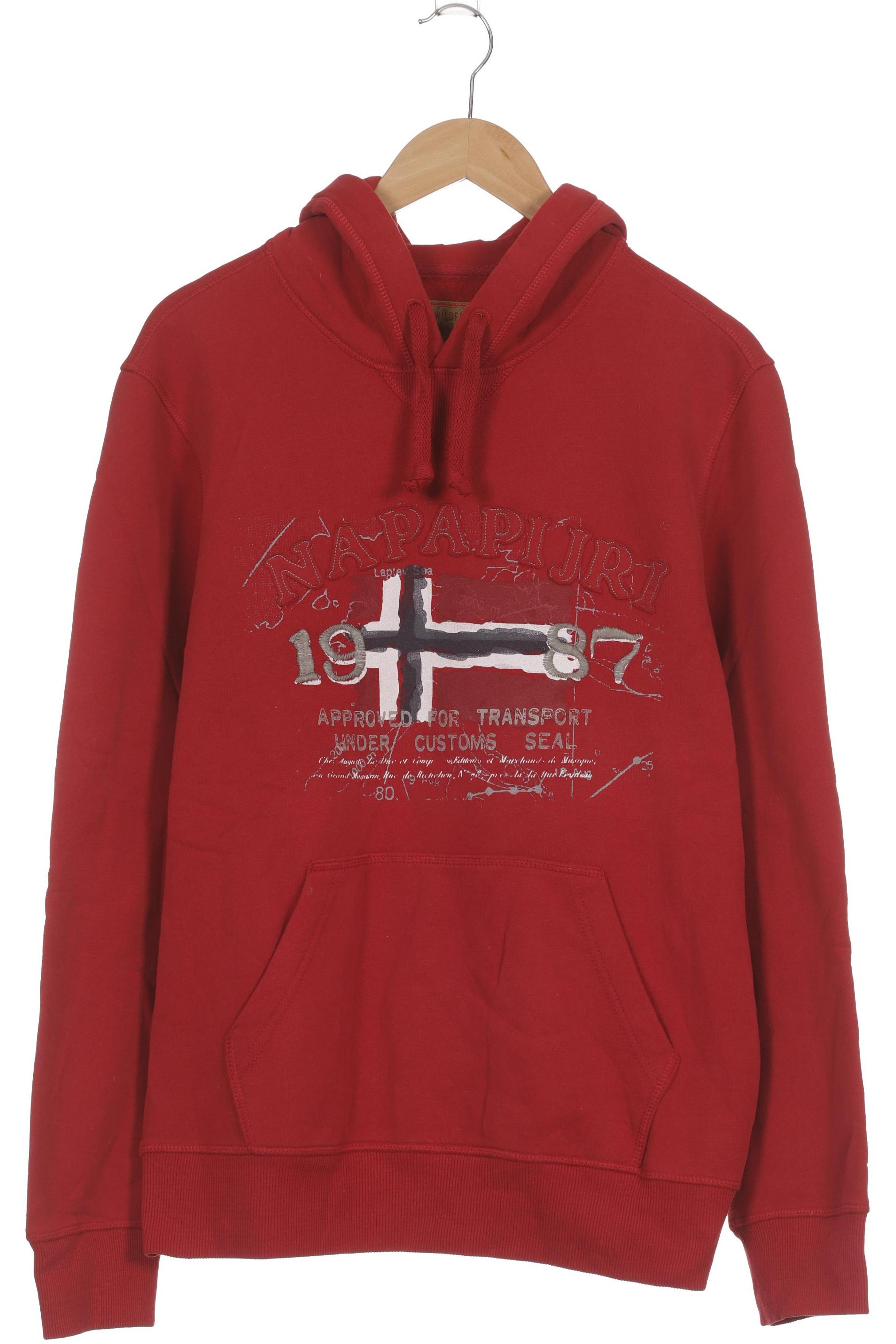 

Napapijri Herren Kapuzenpullover, rot, Gr.