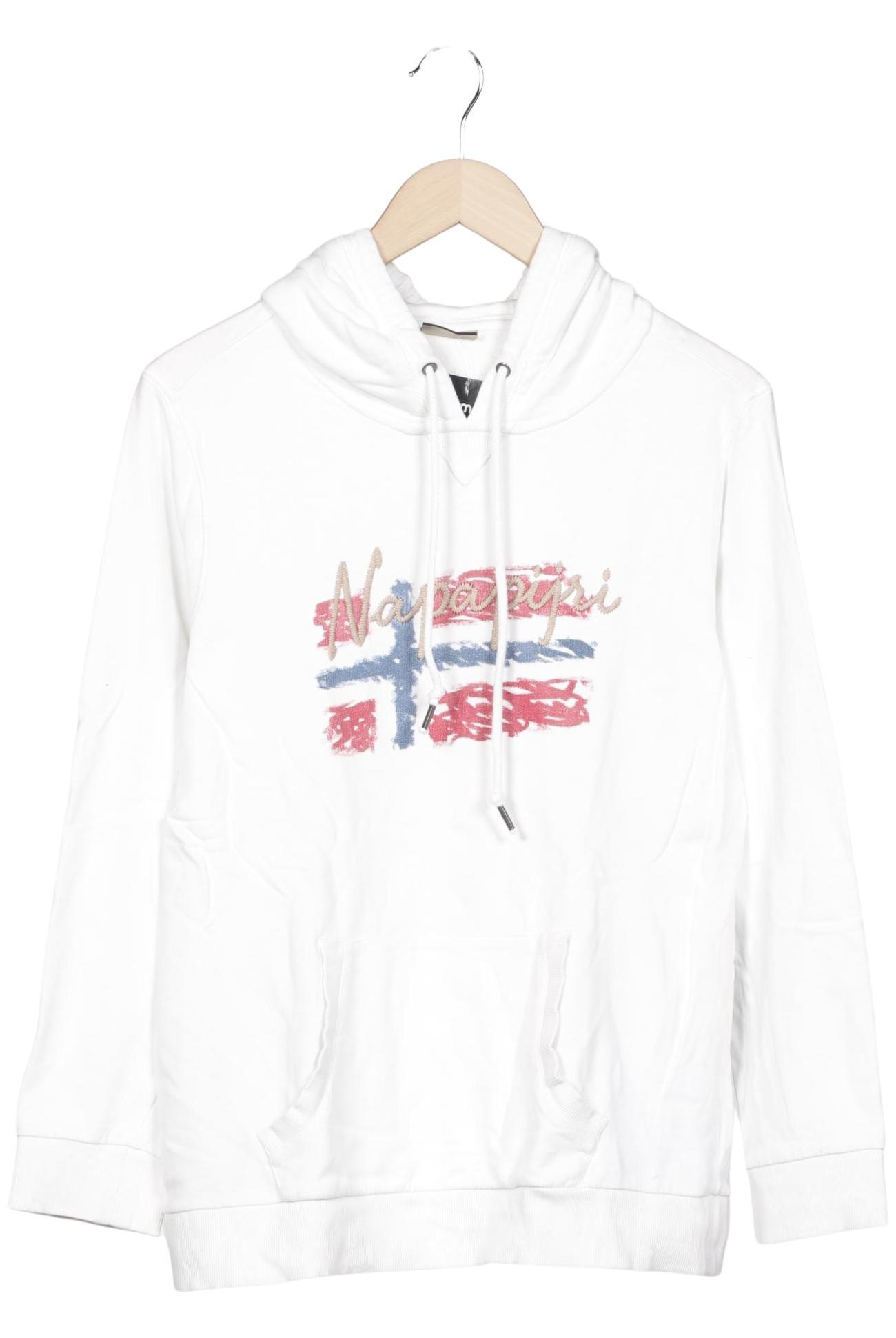 

Napapijri Herren Kapuzenpullover, weiß, Gr. 54
