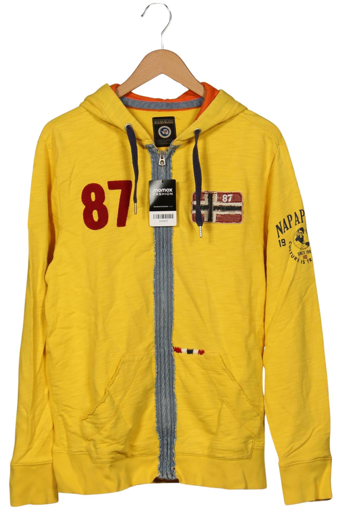 Thumbnail - Napapijri Herren Kapuzenpullover, gelb, Gr. 54