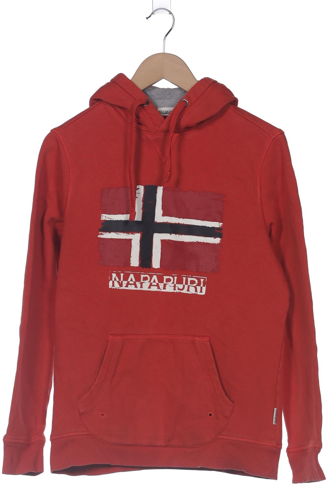 

Napapijri Herren Kapuzenpullover, rot, Gr. 48