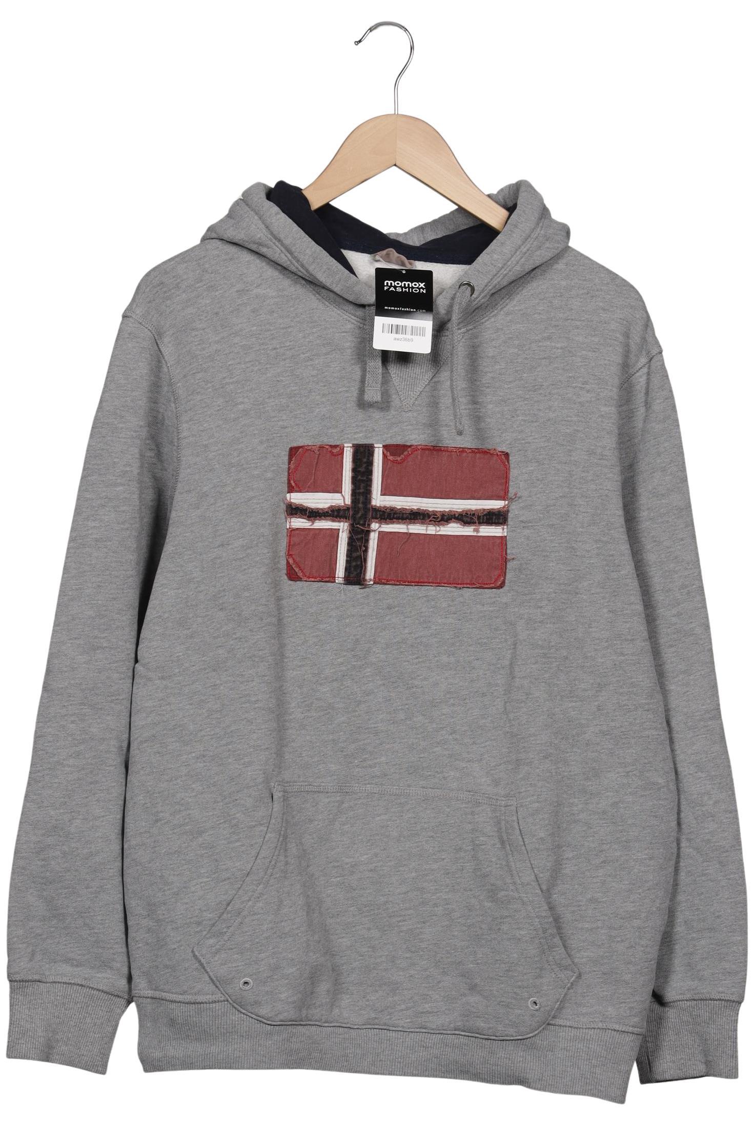 

Napapijri Herren Kapuzenpullover, grau, Gr. 54