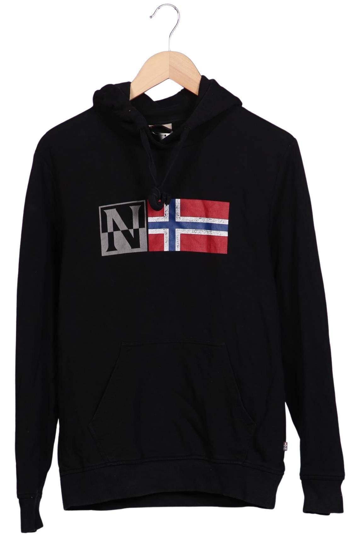 

Napapijri Herren Kapuzenpullover, schwarz, Gr. 46