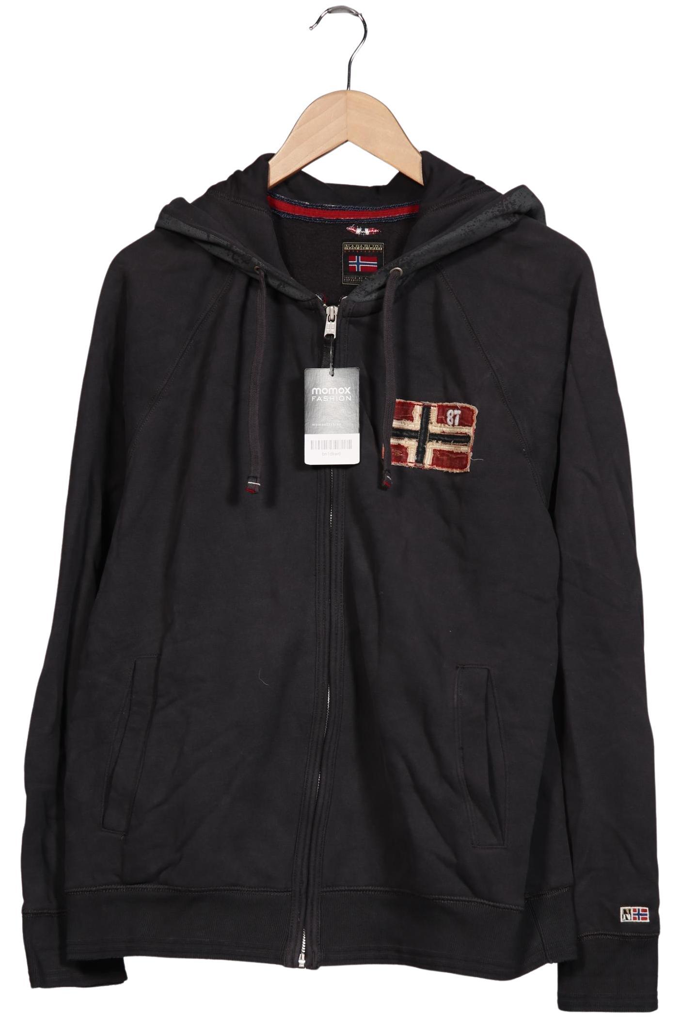 

Napapijri Herren Kapuzenpullover, grau, Gr. 54