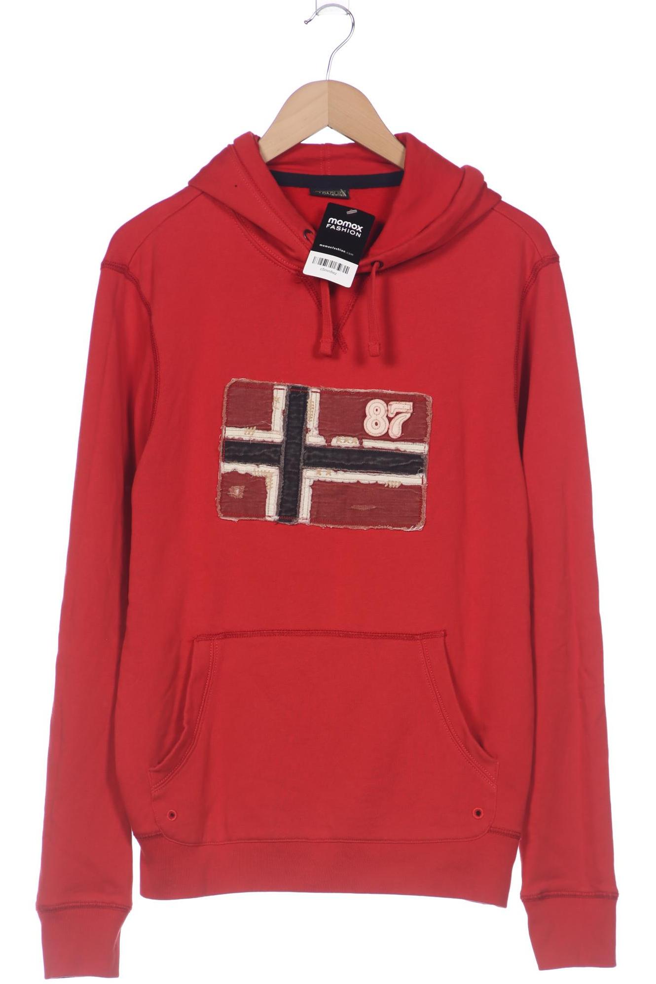 

Napapijri Herren Kapuzenpullover, rot, Gr. 52