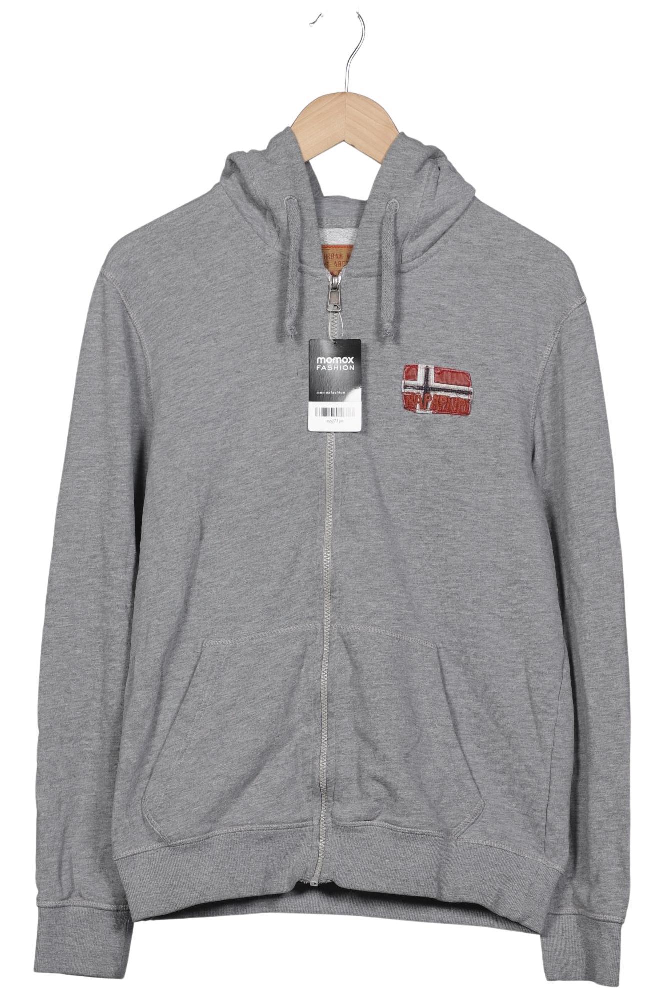 

Napapijri Herren Kapuzenpullover, grau, Gr. 52