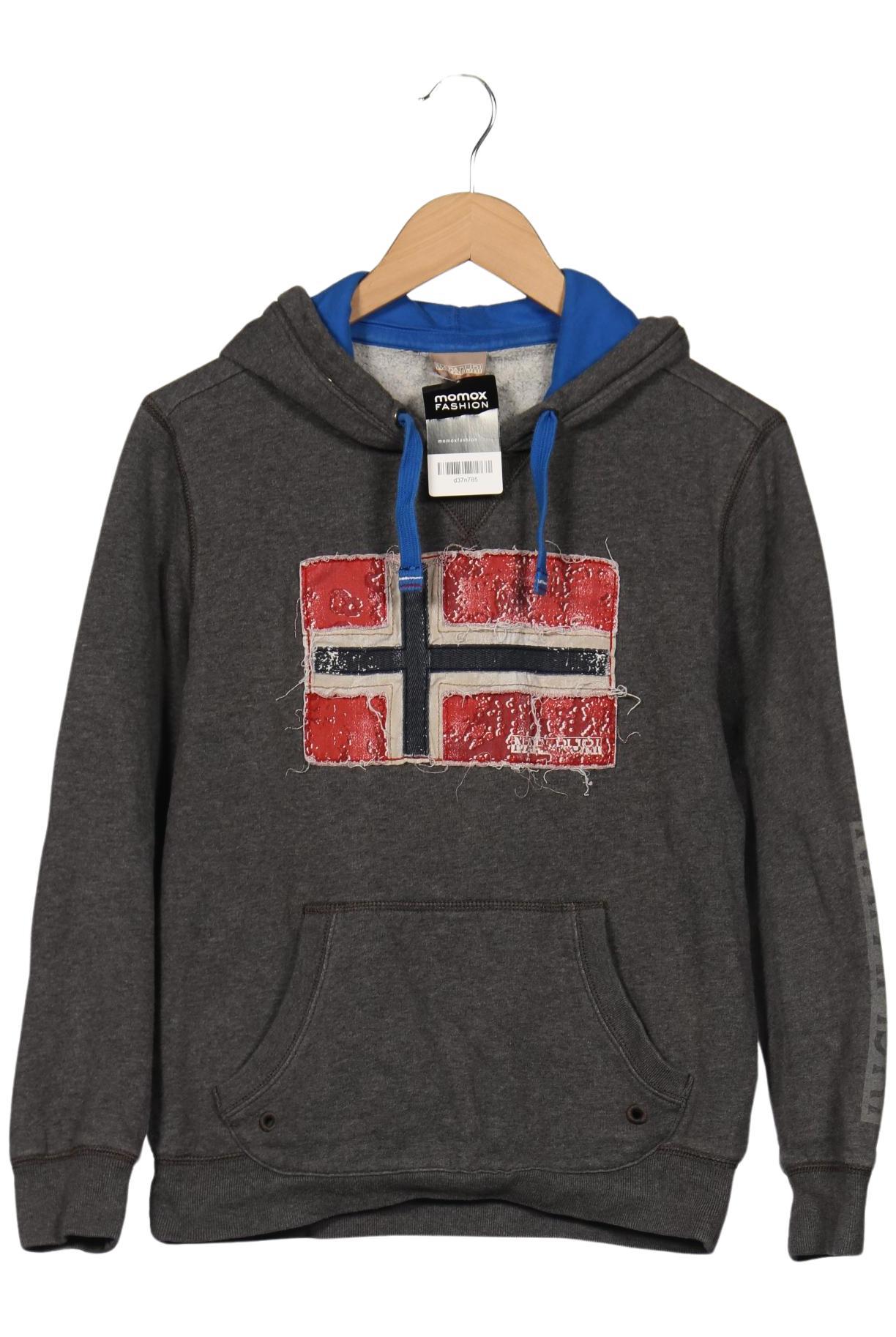 

Napapijri Herren Kapuzenpullover, grau, Gr. 46