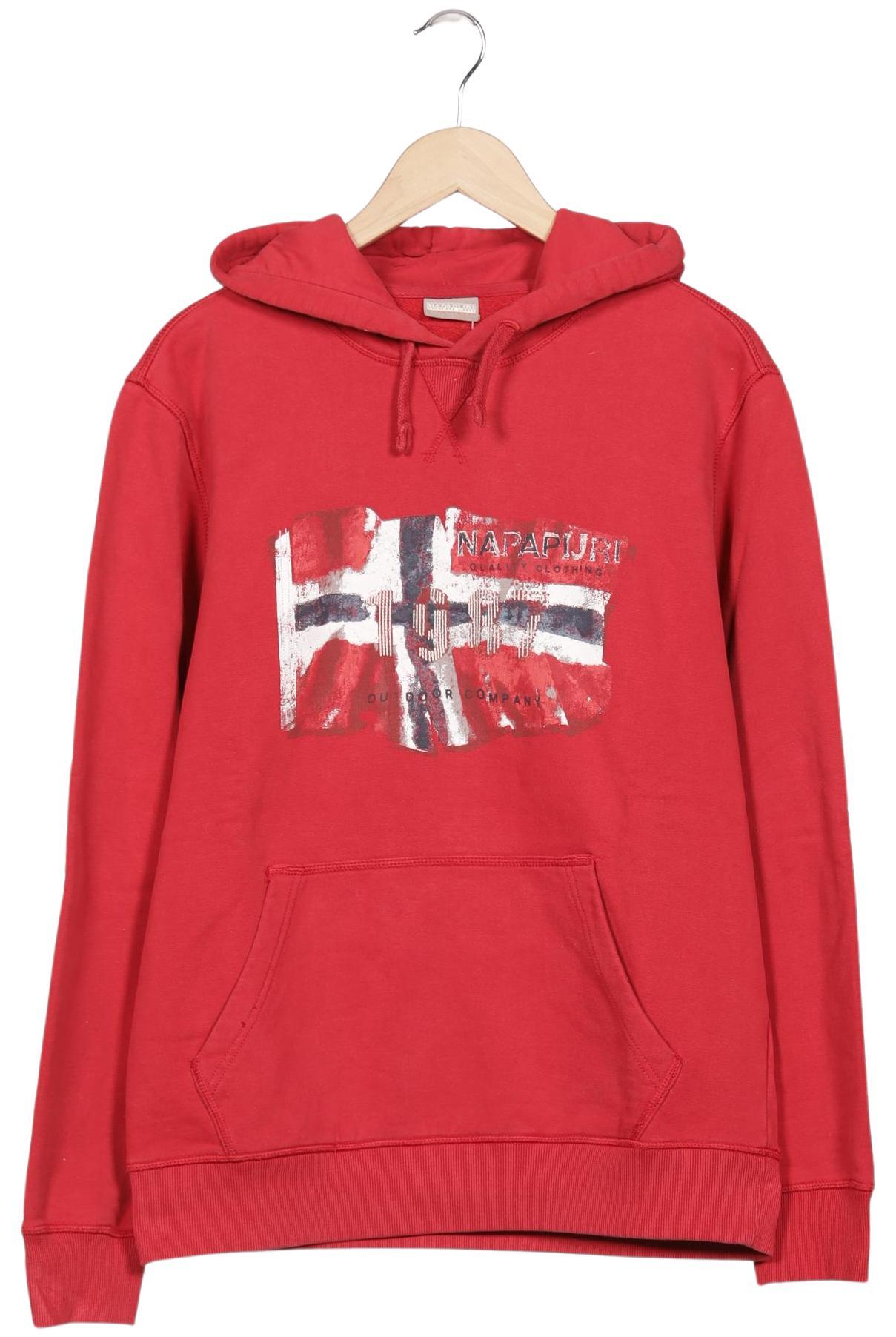 

Napapijri Herren Kapuzenpullover, rot, Gr. 54