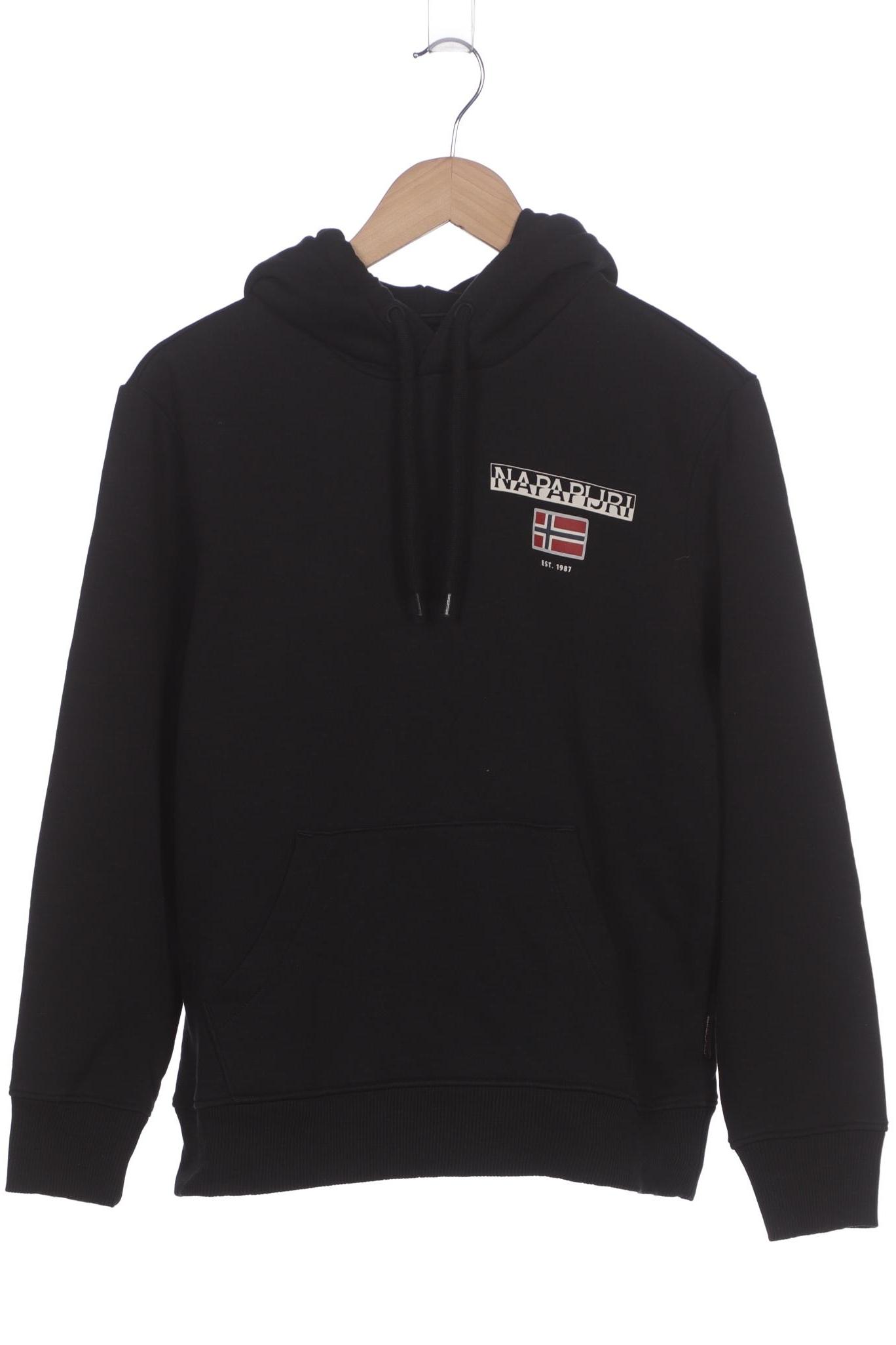 

Napapijri Herren Kapuzenpullover, schwarz, Gr. 46