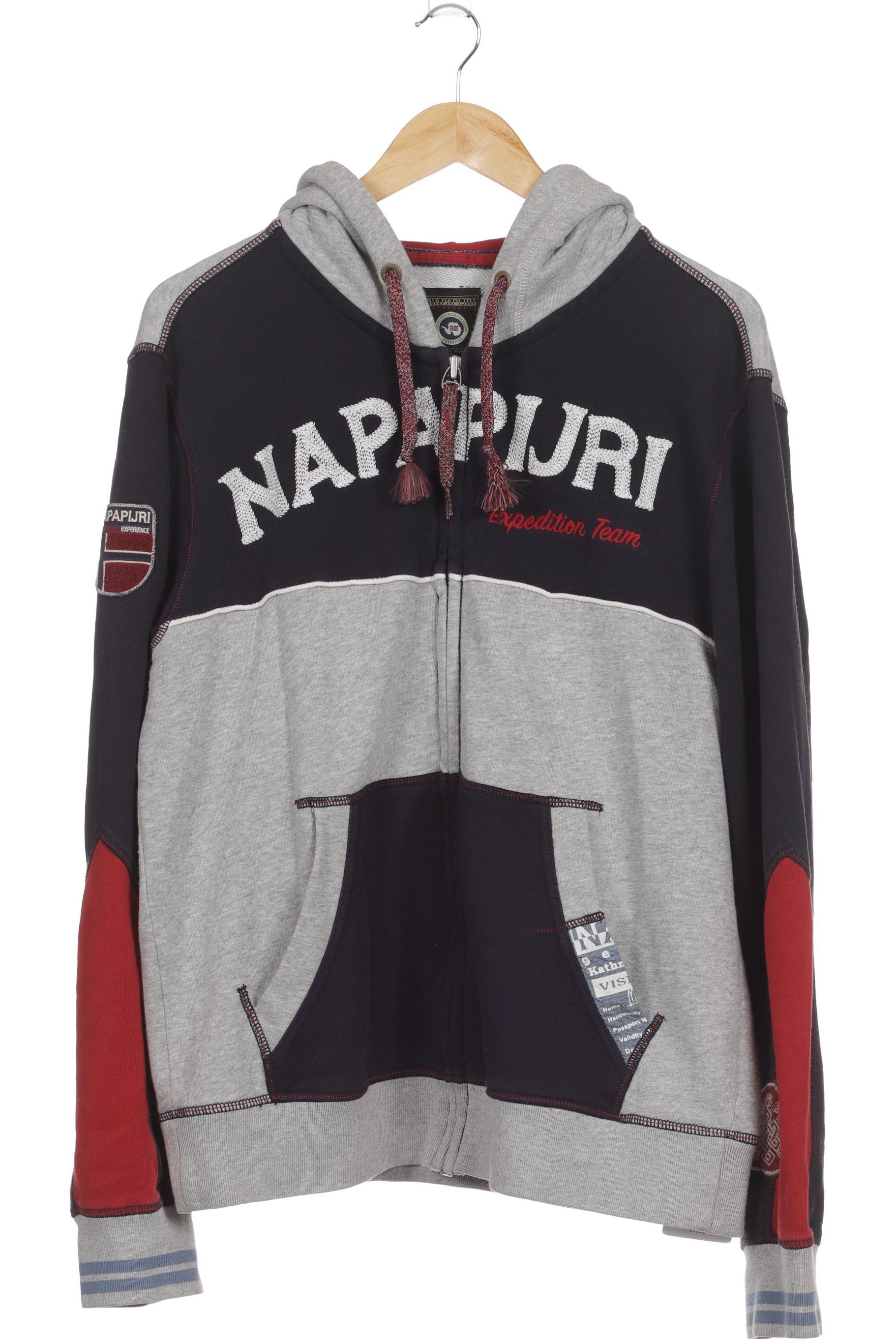 

Napapijri Herren Kapuzenpullover, grau, Gr.