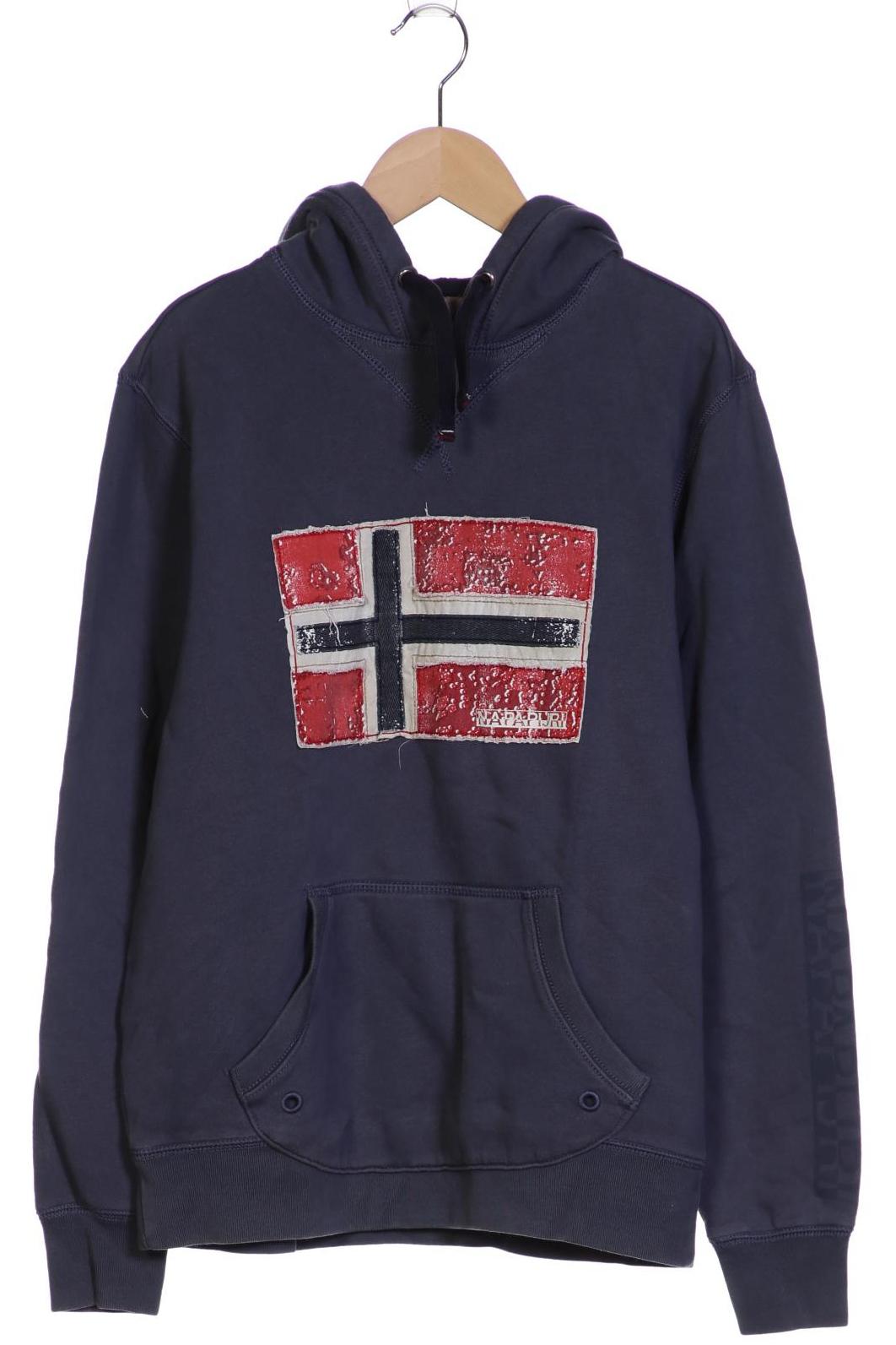 

Napapijri Herren Kapuzenpullover, blau, Gr. 46