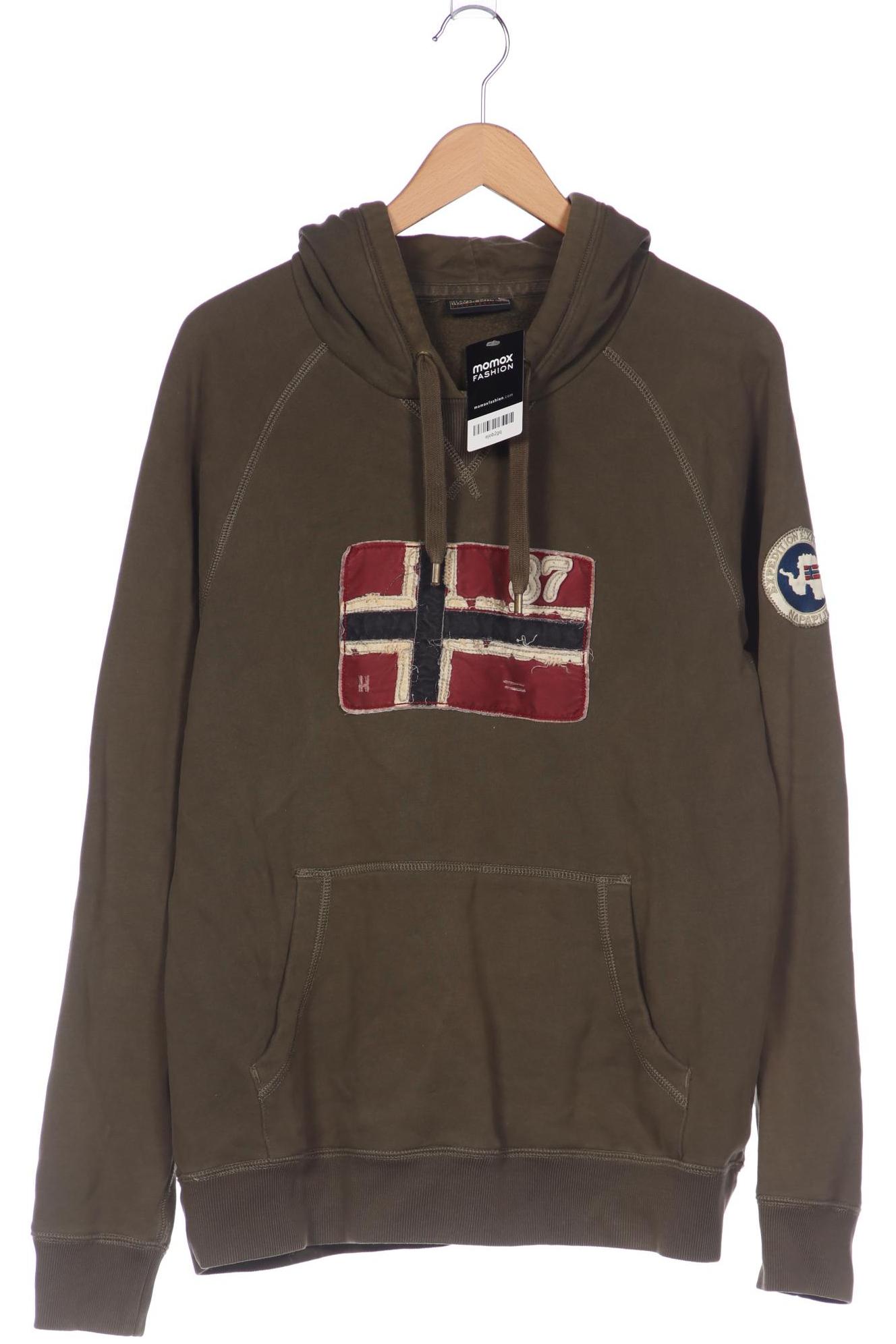

Napapijri Herren Kapuzenpullover, grün, Gr. 54