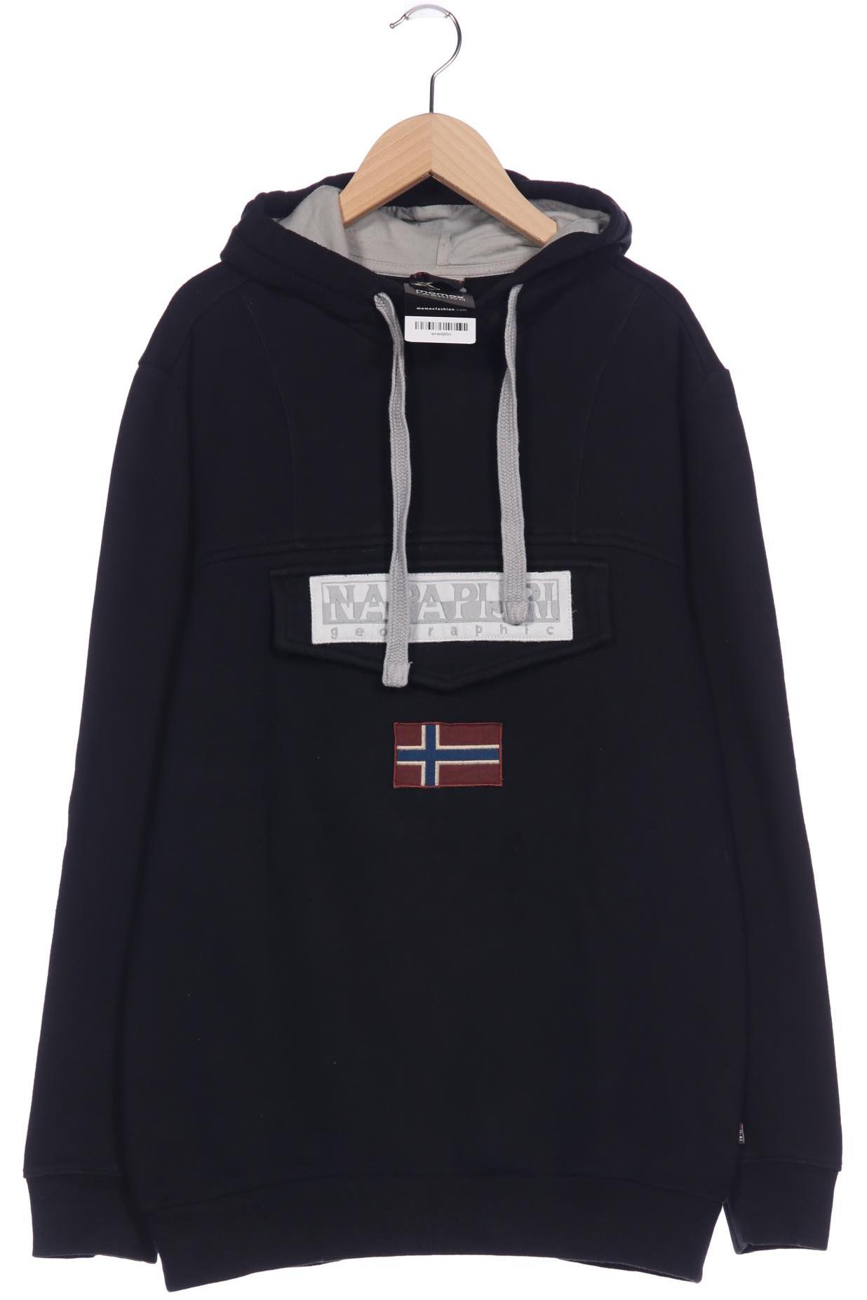 

Napapijri Herren Kapuzenpullover, schwarz, Gr. 48