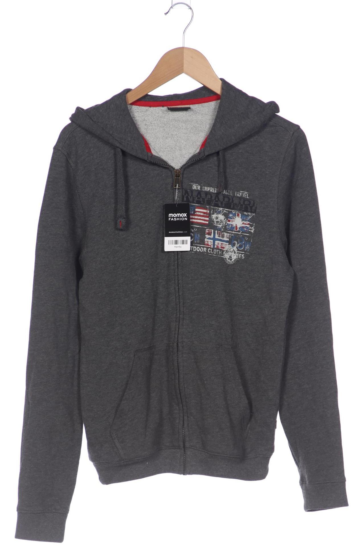 

Napapijri Herren Kapuzenpullover, grau, Gr. 48