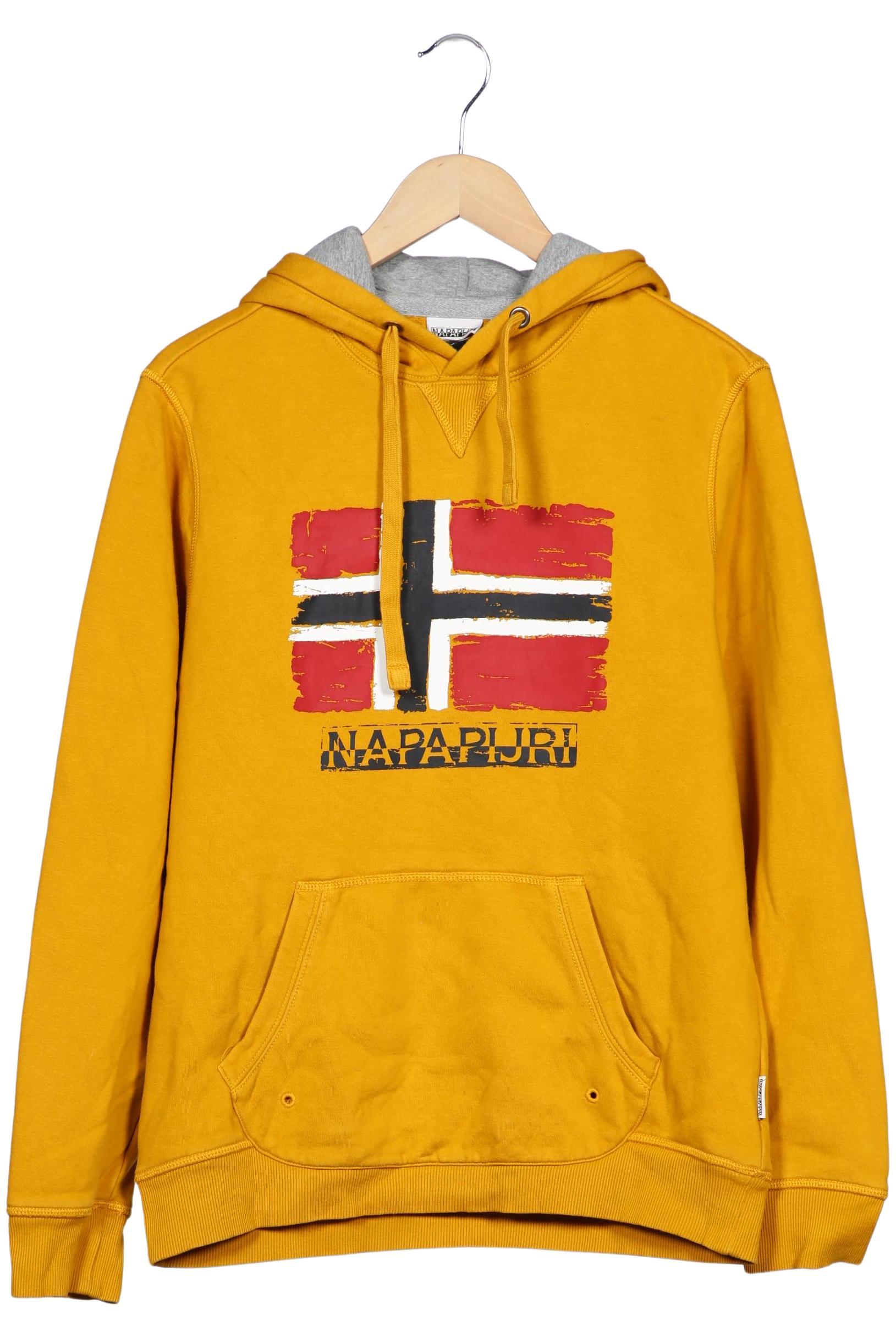 Thumbnail - Napapijri Herren Kapuzenpullover, gelb, Gr. 48