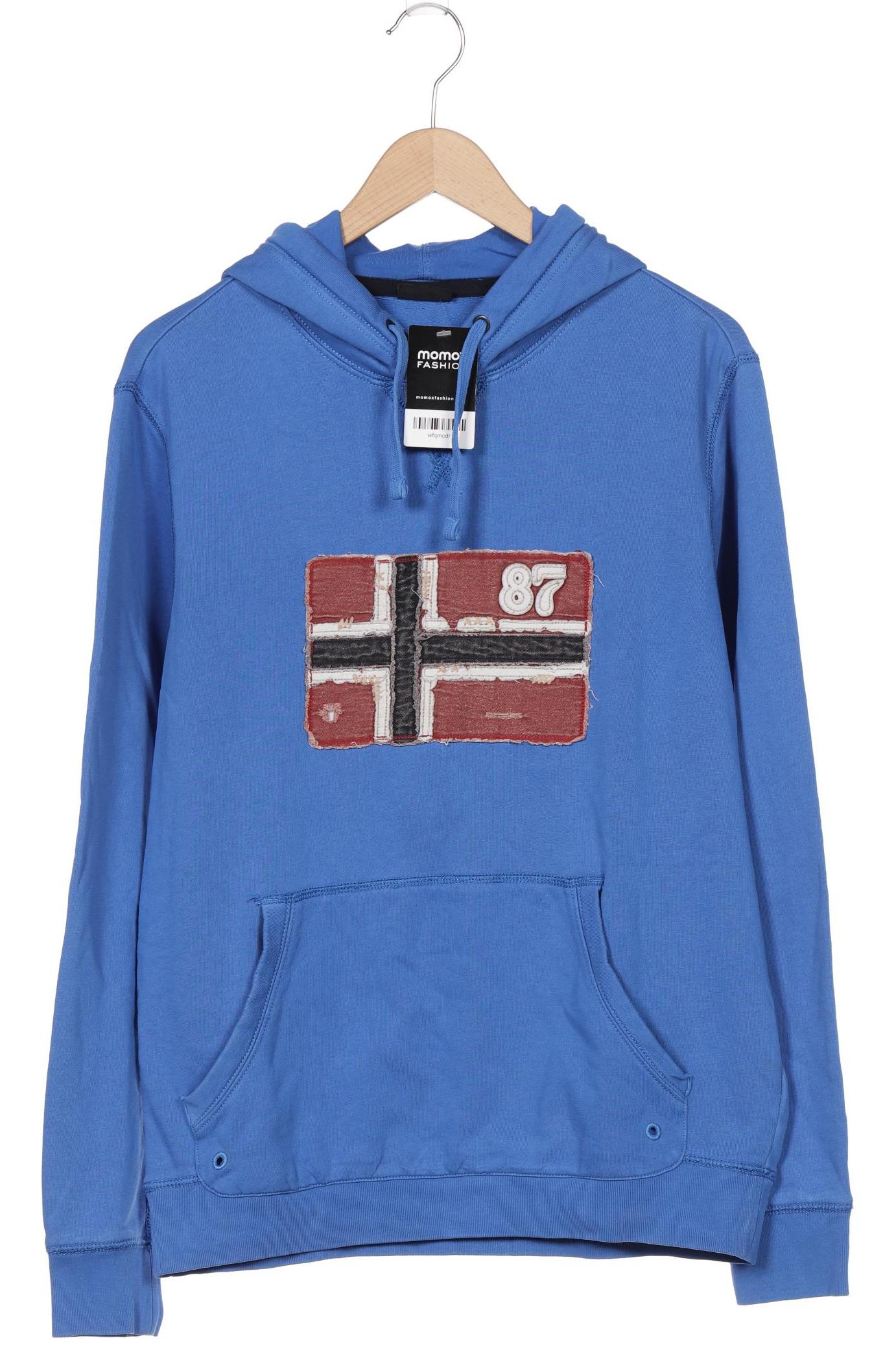 

Napapijri Herren Kapuzenpullover, blau, Gr. 52