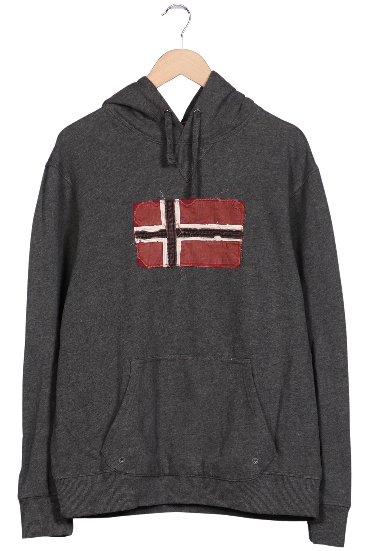 

Napapijri Herren Kapuzenpullover, grau, Gr. 56