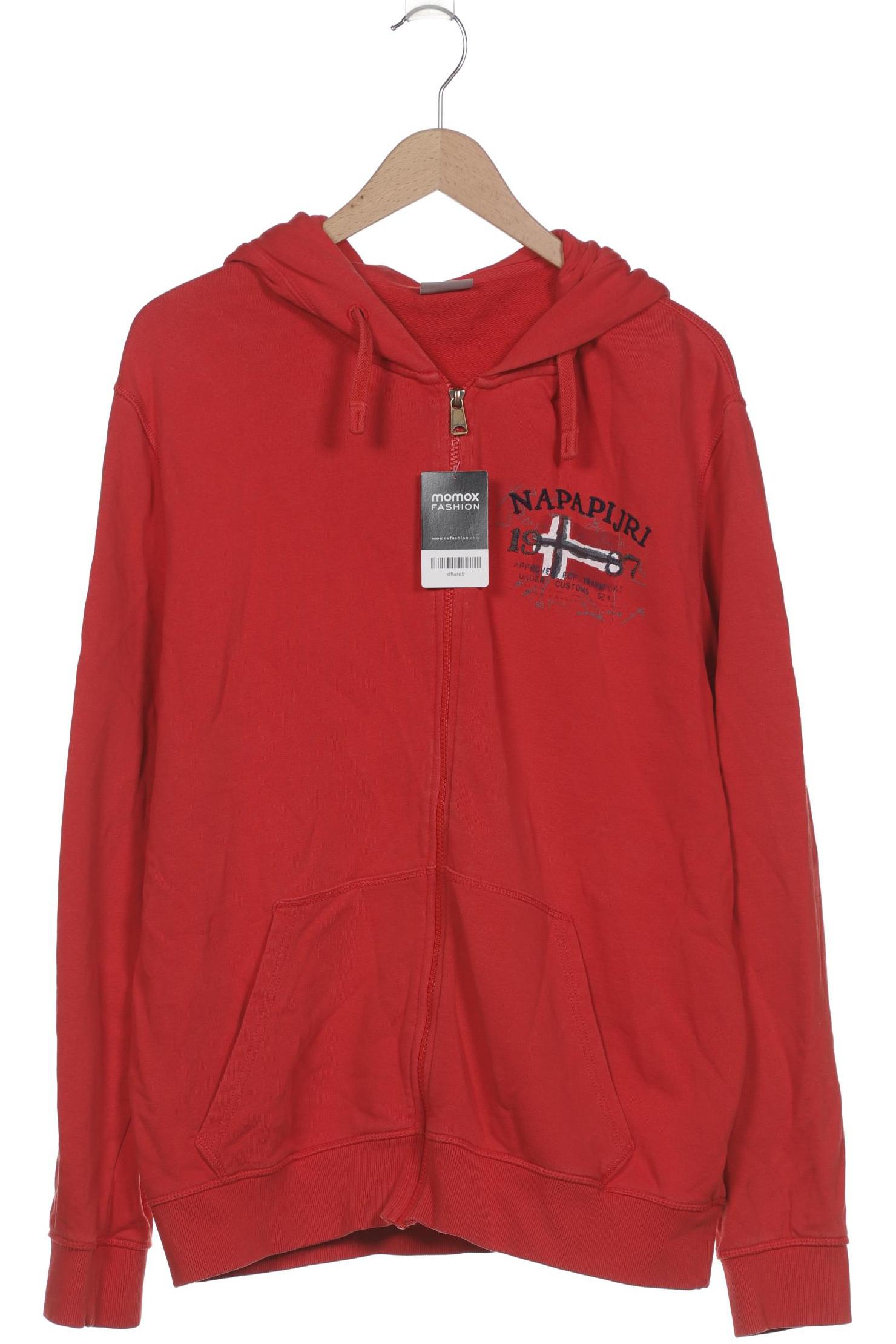 

Napapijri Herren Kapuzenpullover, rot, Gr. 58