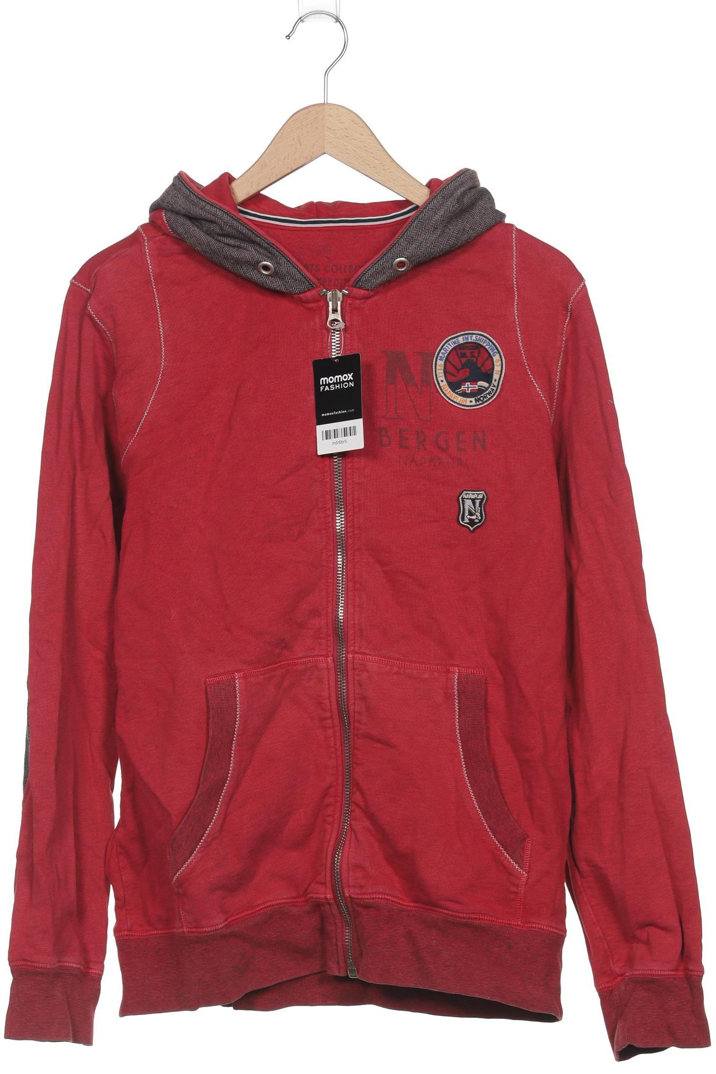 

Napapijri Herren Kapuzenpullover, rot, Gr. 54