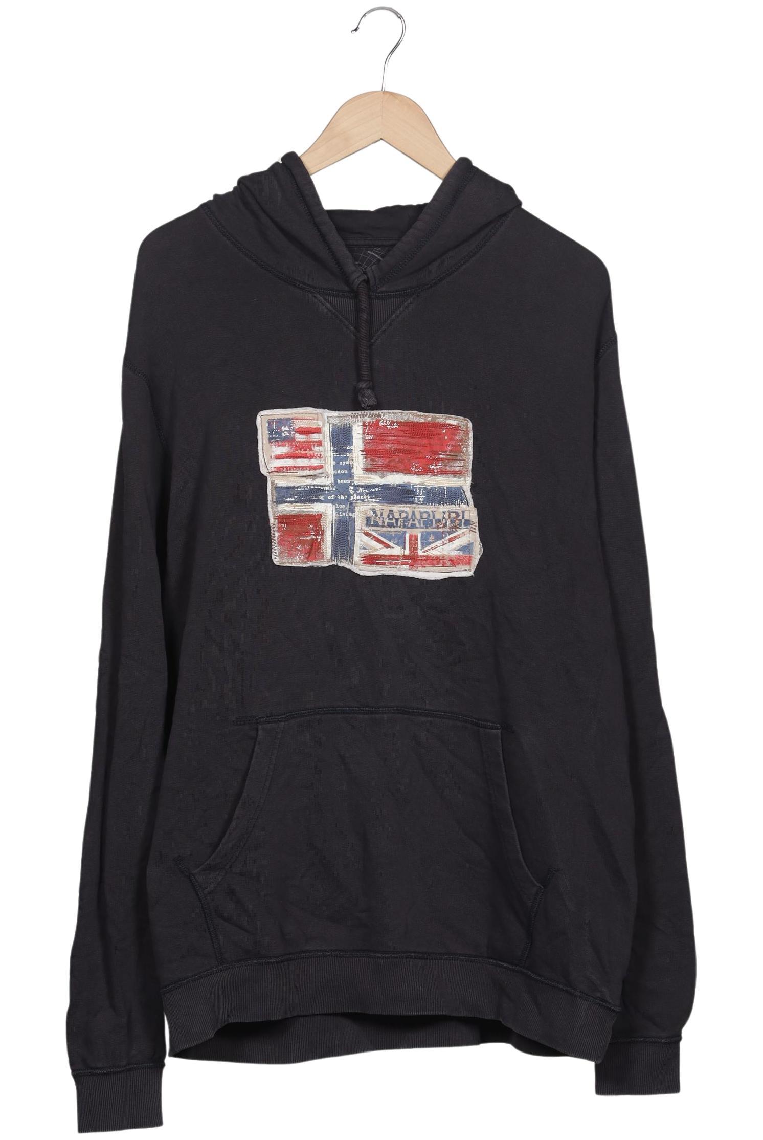 

Napapijri Herren Kapuzenpullover, schwarz, Gr. 56