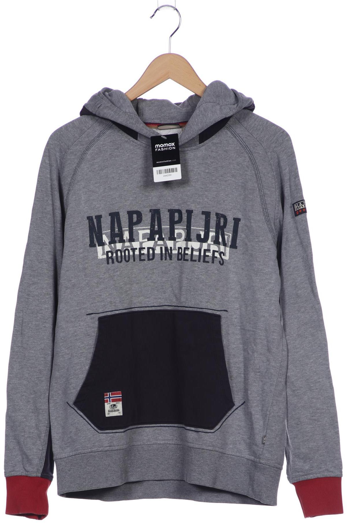 

Napapijri Herren Kapuzenpullover, grau, Gr. 54