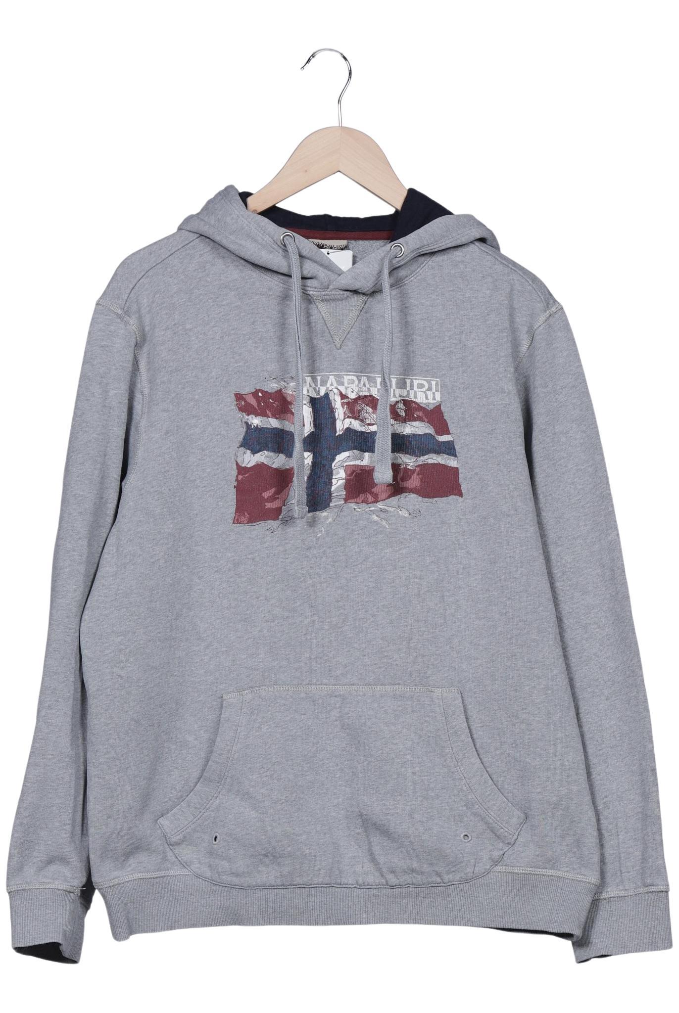 

Napapijri Herren Kapuzenpullover, grau, Gr. 54