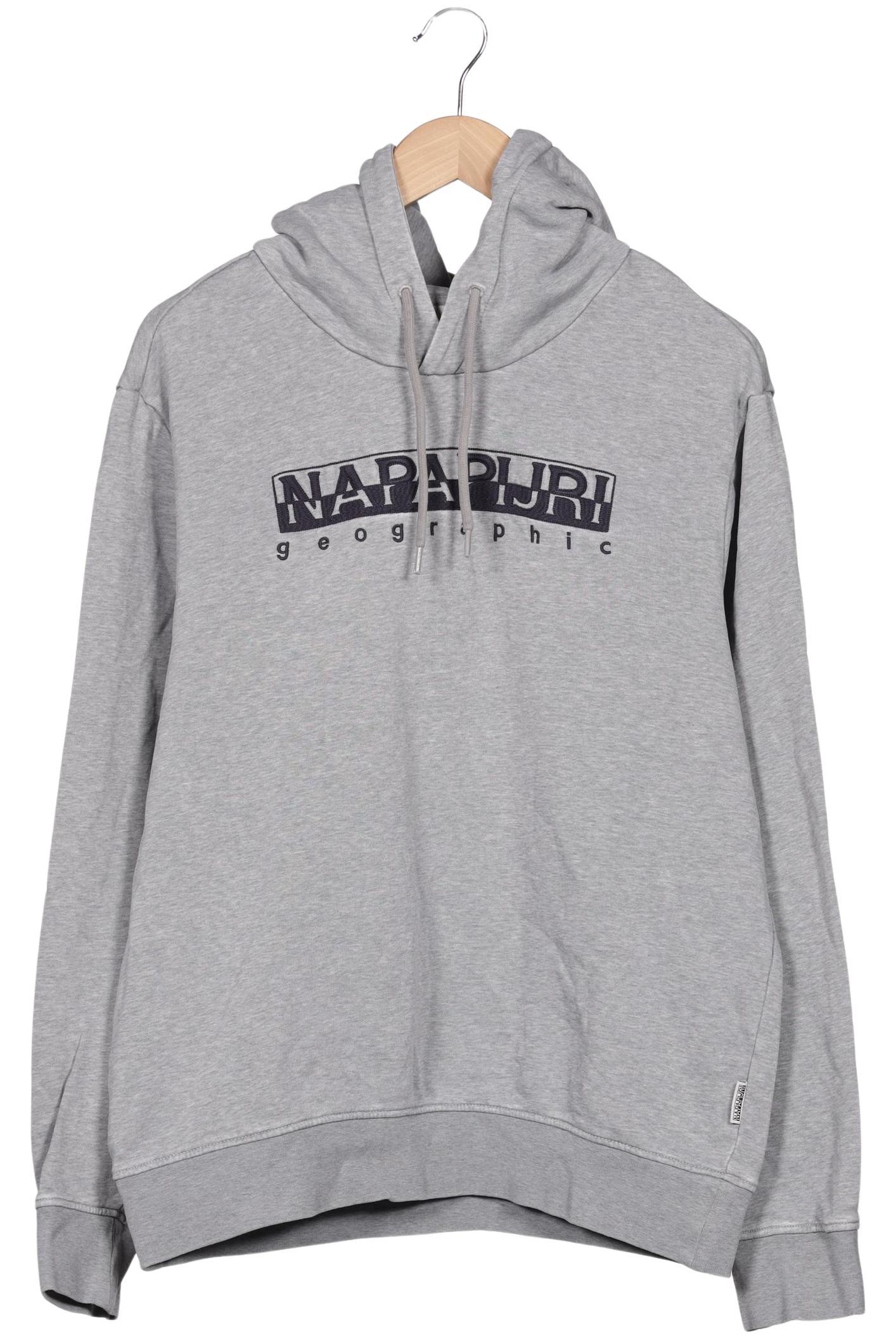

Napapijri Herren Kapuzenpullover, grau, Gr. 52