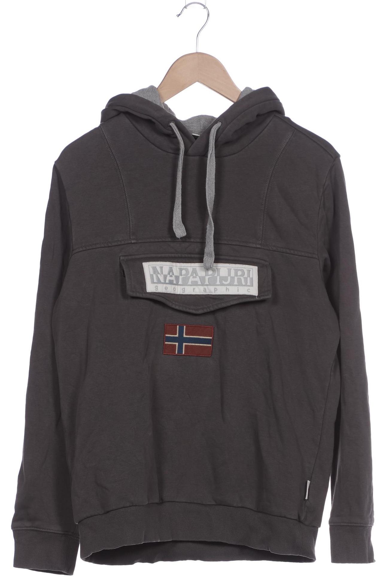 

Napapijri Herren Kapuzenpullover, grau, Gr. 52