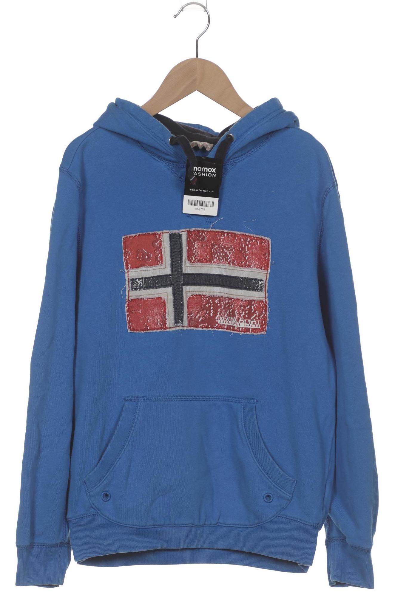 

Napapijri Herren Kapuzenpullover, blau, Gr. 46