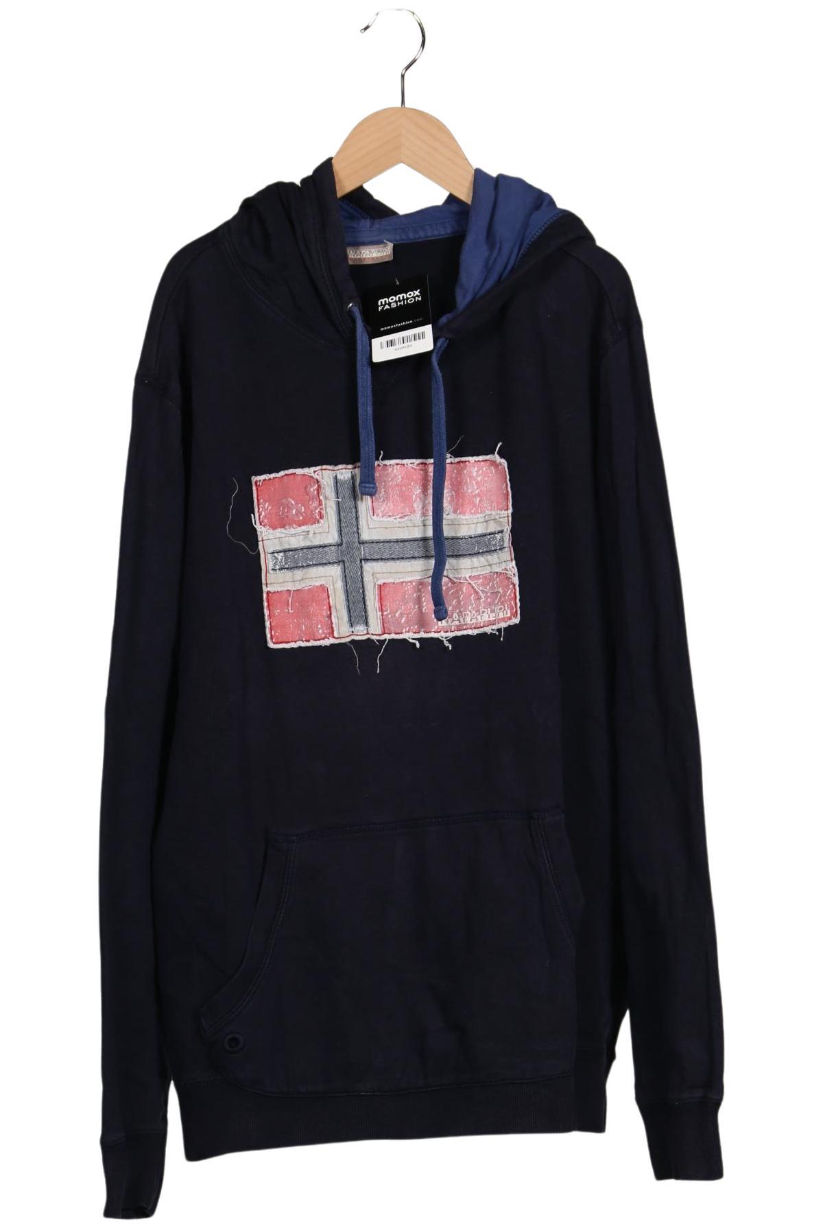 Thumbnail - Napapijri Herren Kapuzenpullover, marineblau, Gr. 56