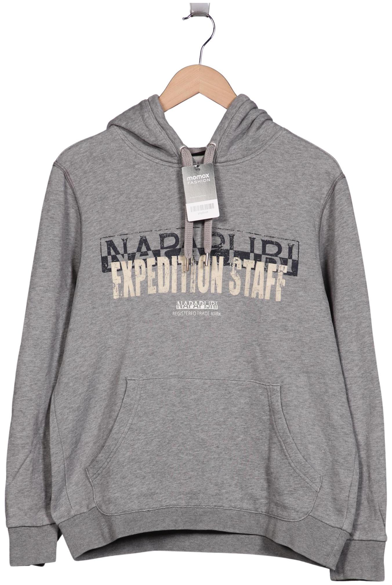 

Napapijri Herren Kapuzenpullover, grau, Gr. 54