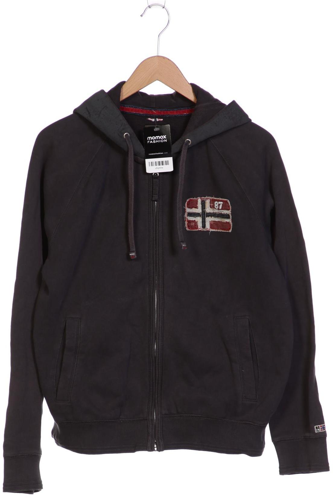 

Napapijri Herren Kapuzenpullover, grau, Gr. 48