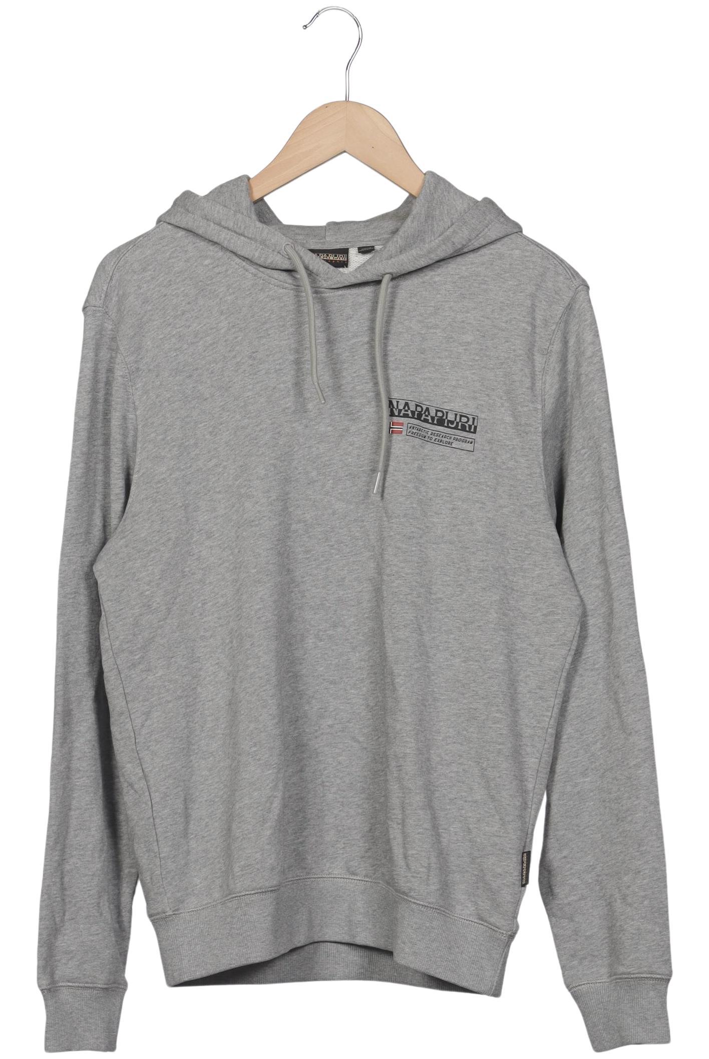 

Napapijri Herren Kapuzenpullover, grau, Gr. 46