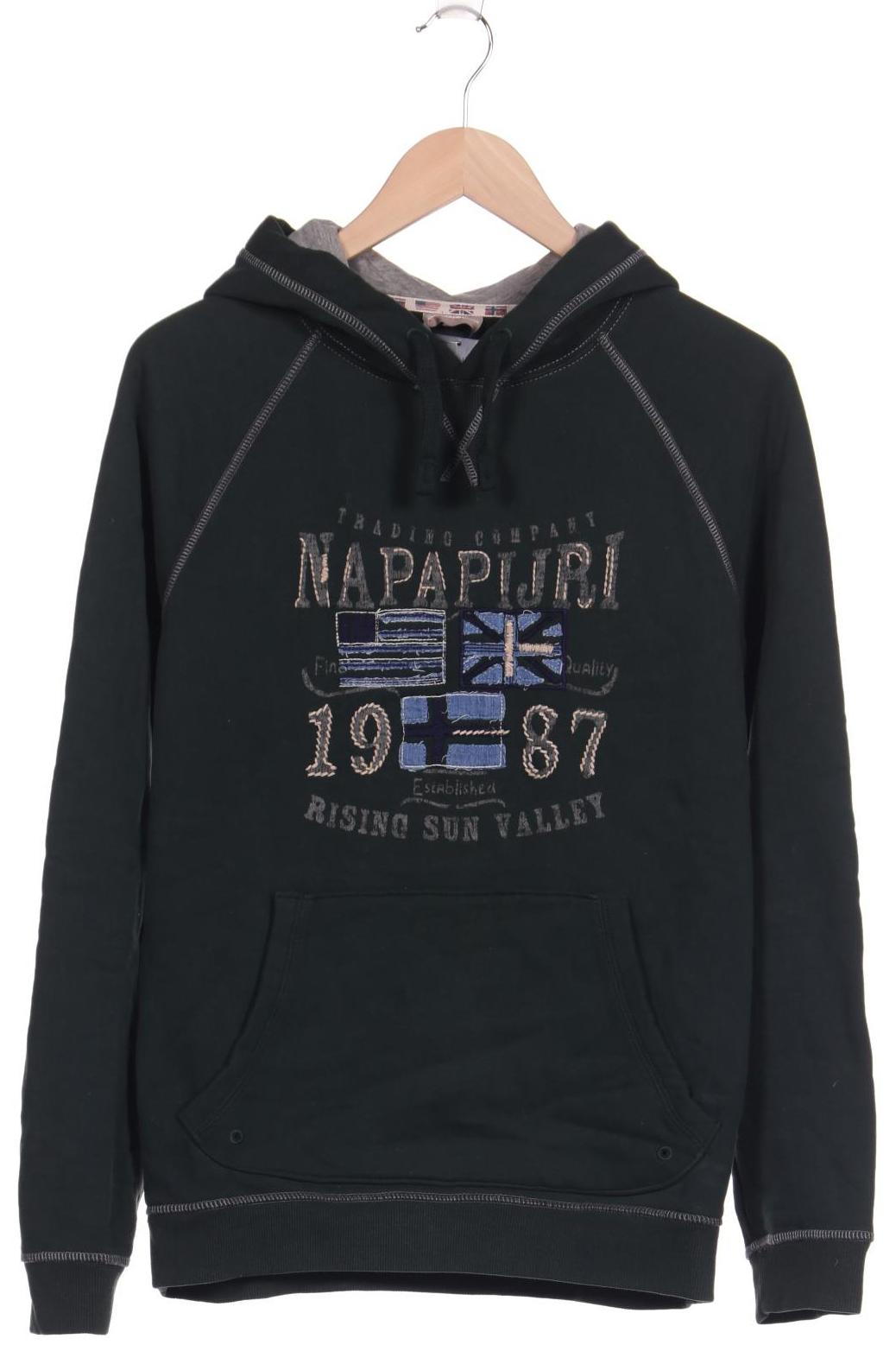 

Napapijri Herren Kapuzenpullover, grün, Gr. 48