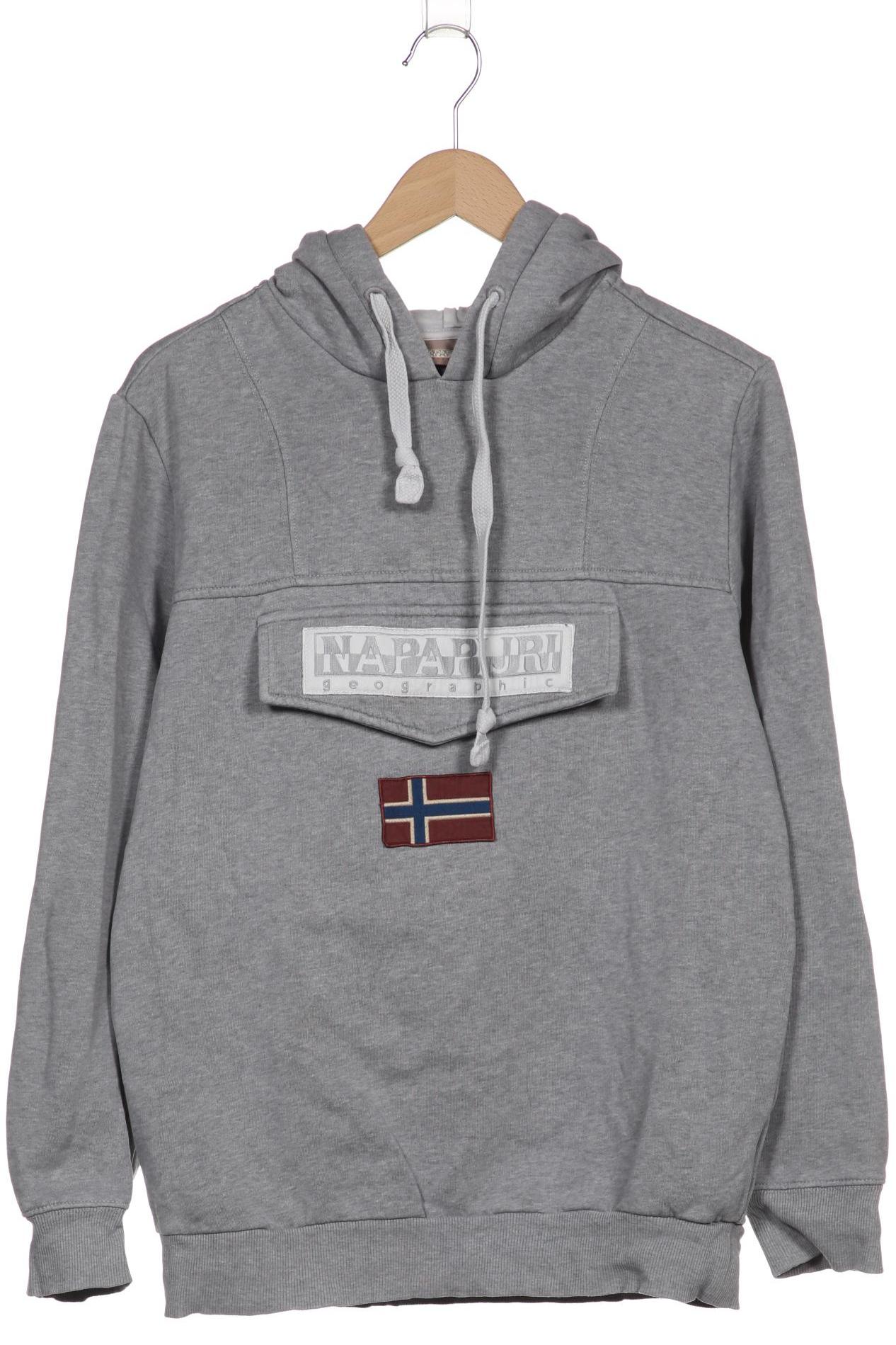 

Napapijri Herren Kapuzenpullover, grau, Gr. 52