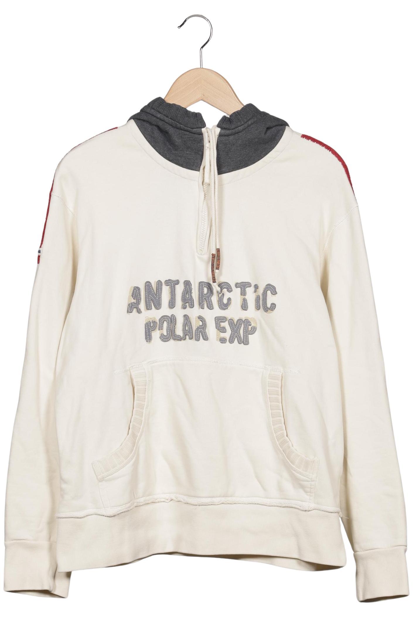 Thumbnail - Napapijri Herren Kapuzenpullover, cremeweiß, Gr. 54