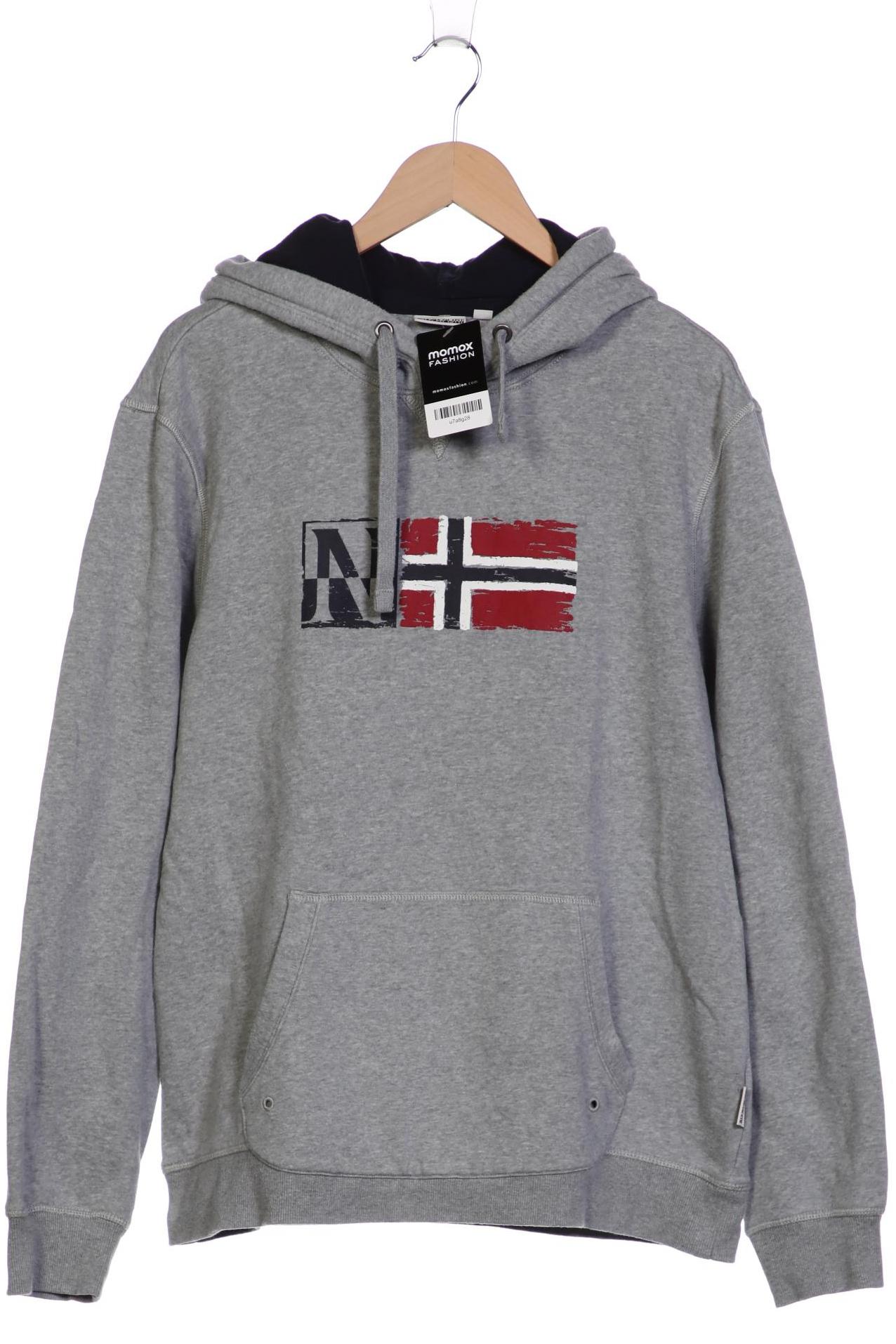 

Napapijri Herren Kapuzenpullover, grau, Gr. 54