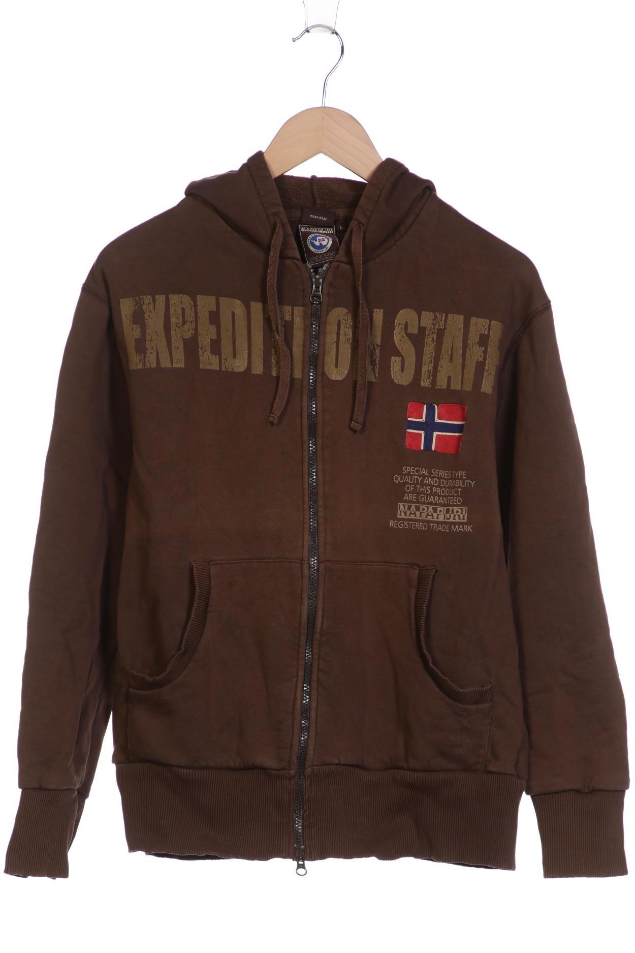 

Napapijri Herren Kapuzenpullover, braun, Gr. 52
