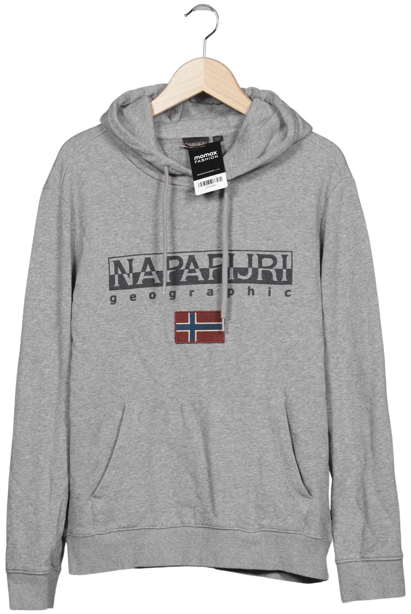

Napapijri Herren Kapuzenpullover, grau, Gr. 52