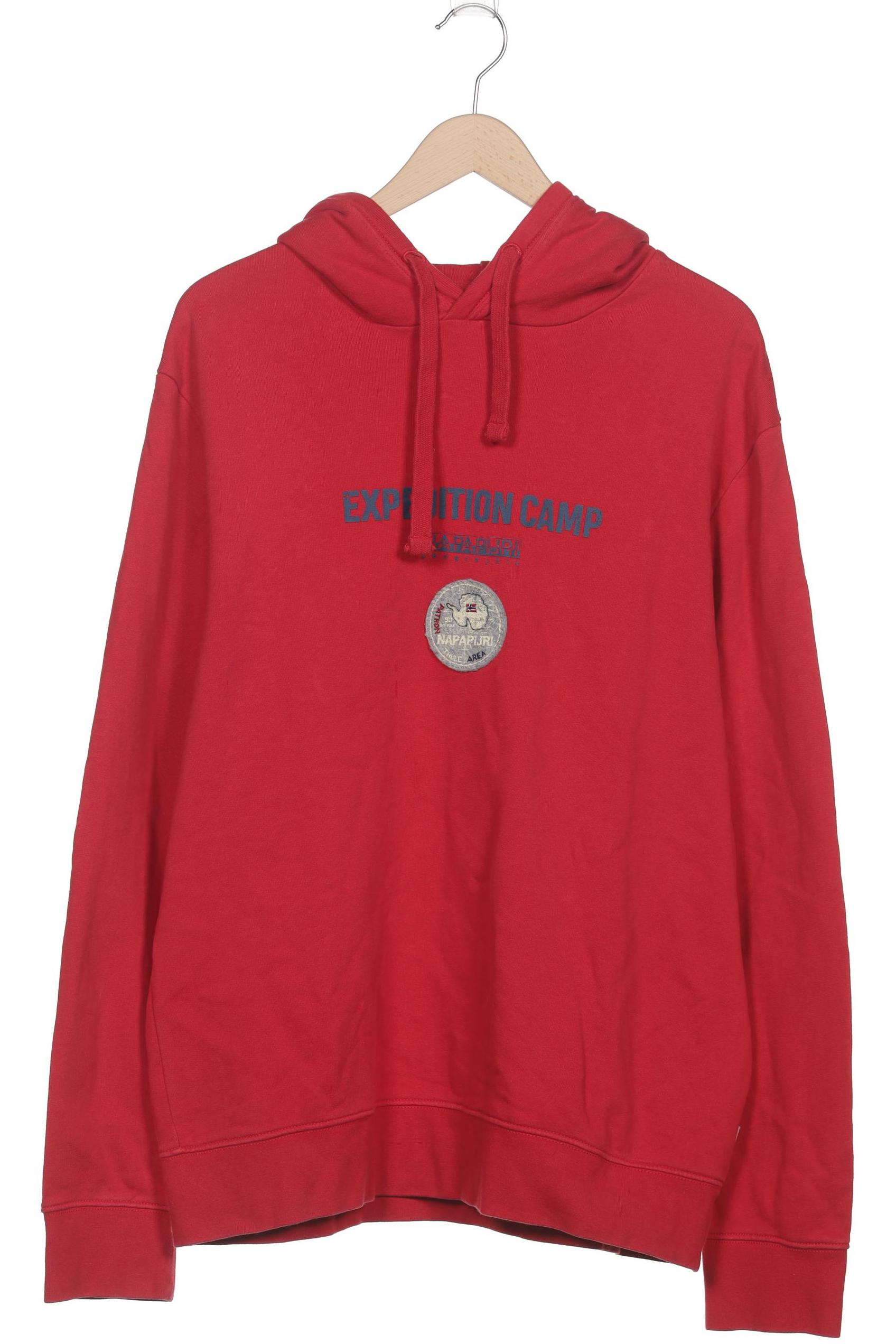

Napapijri Herren Kapuzenpullover, rot, Gr. 54