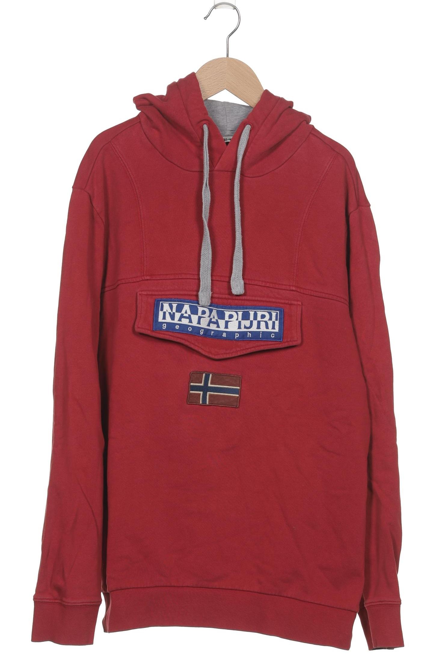 

Napapijri Herren Kapuzenpullover, rot, Gr. 52